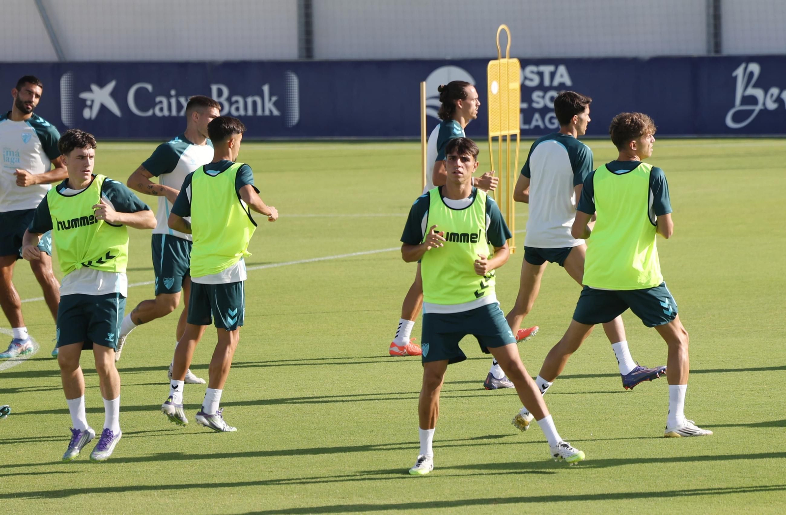El Málaga CF se muda a la Ciudad Deportiva sin Eneko Jauregi