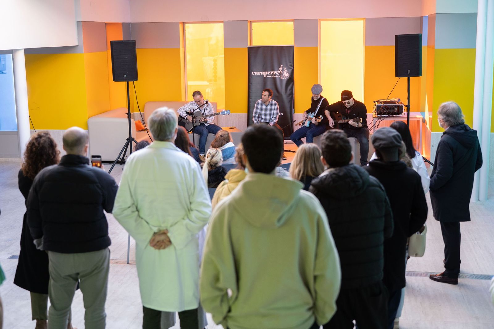 Un momento del concierto.