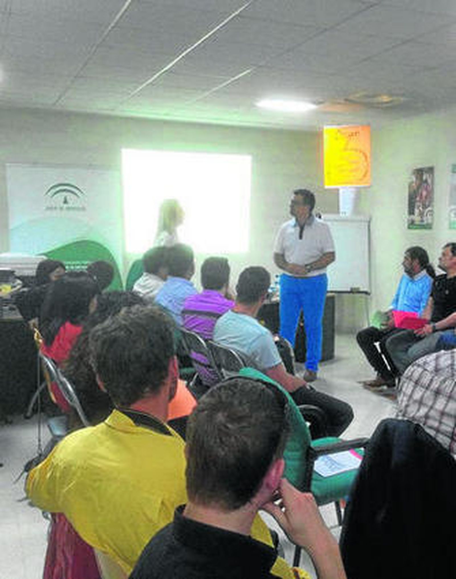 Una de las jornadas formativas desarrolladas en el Cade de Huércal-Overa.