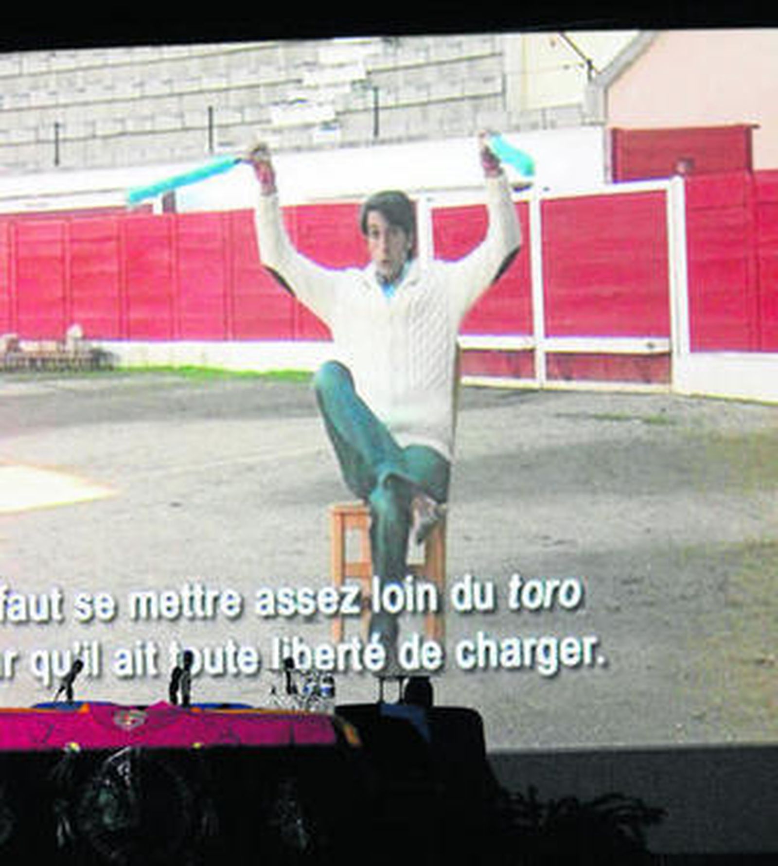 Una imagen de Adalid, perteneciente  al reportaje de vídeo que se emitió previo al debate.