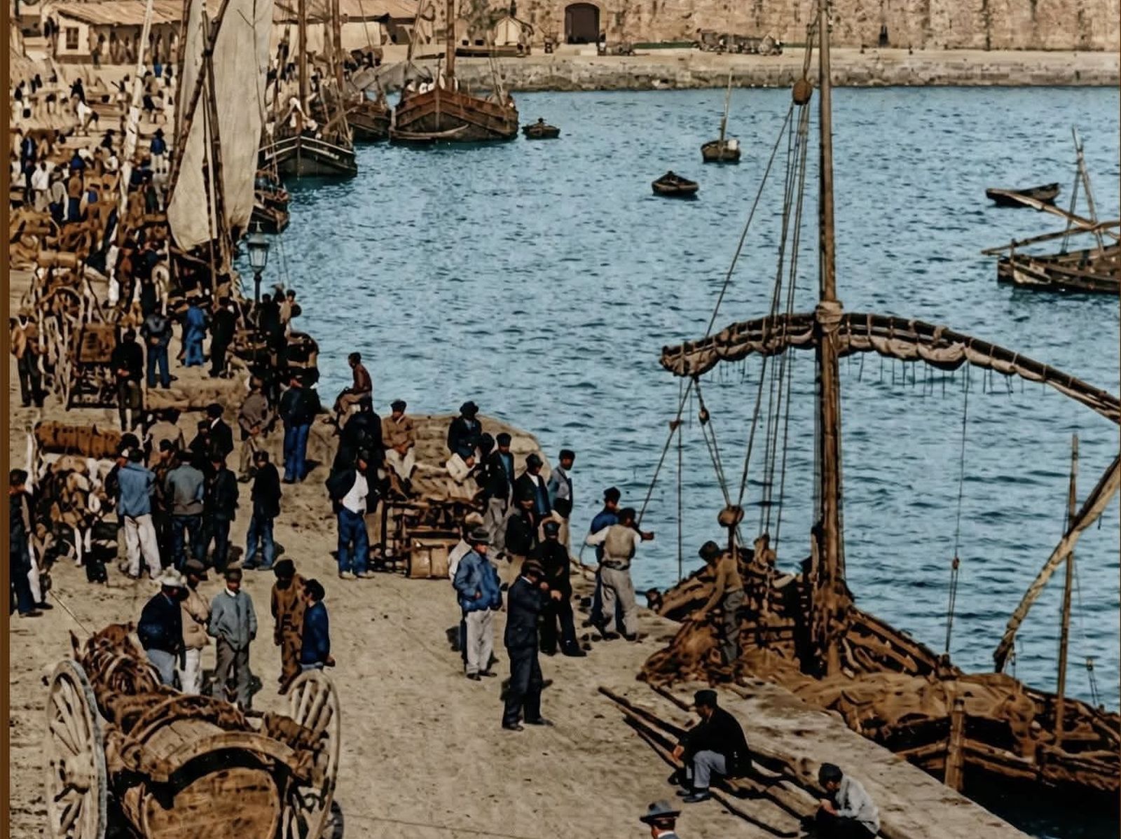 El muelle hace 150 años