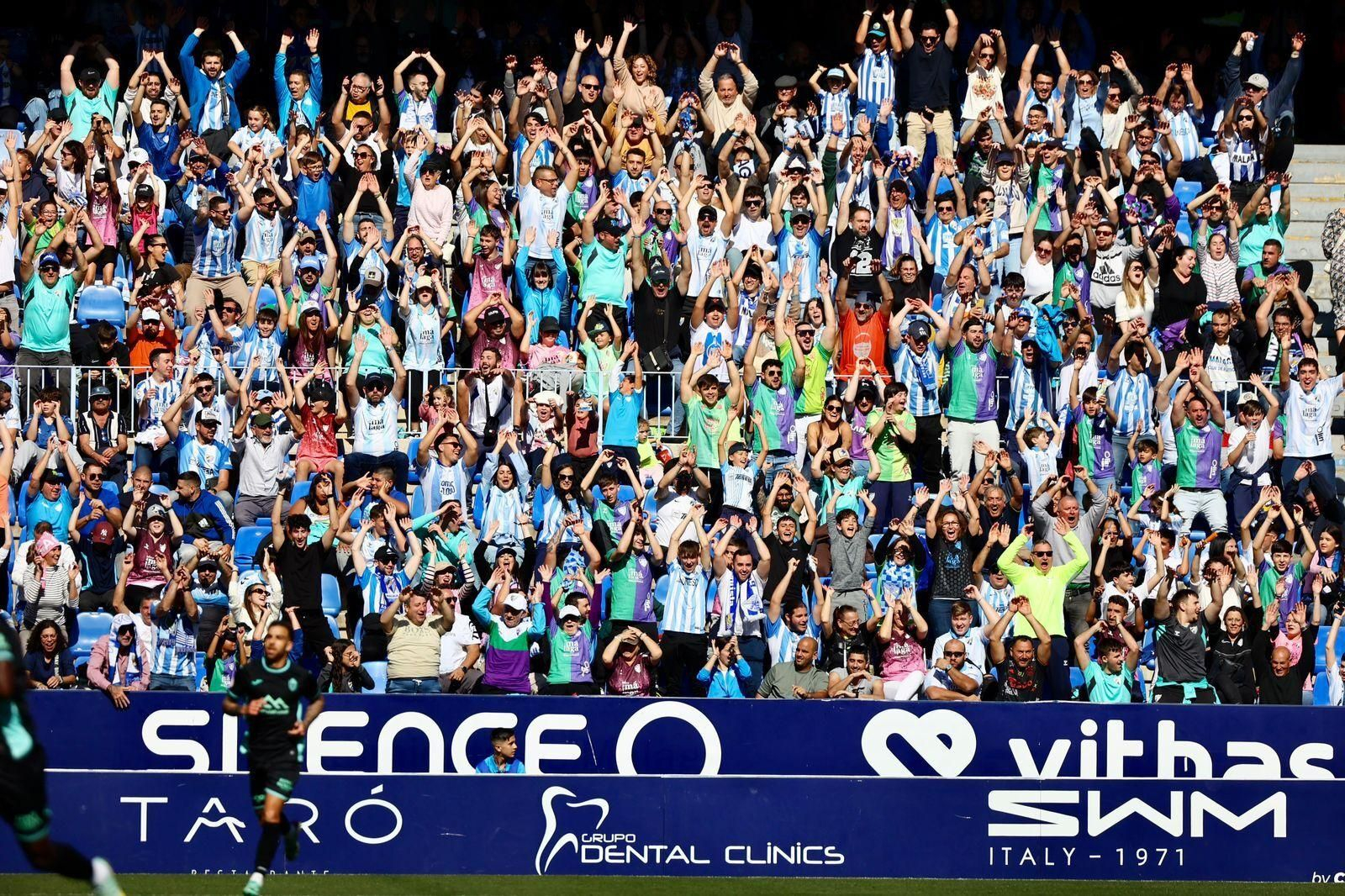 El Málaga CF - Atlético Baleares, en fotos