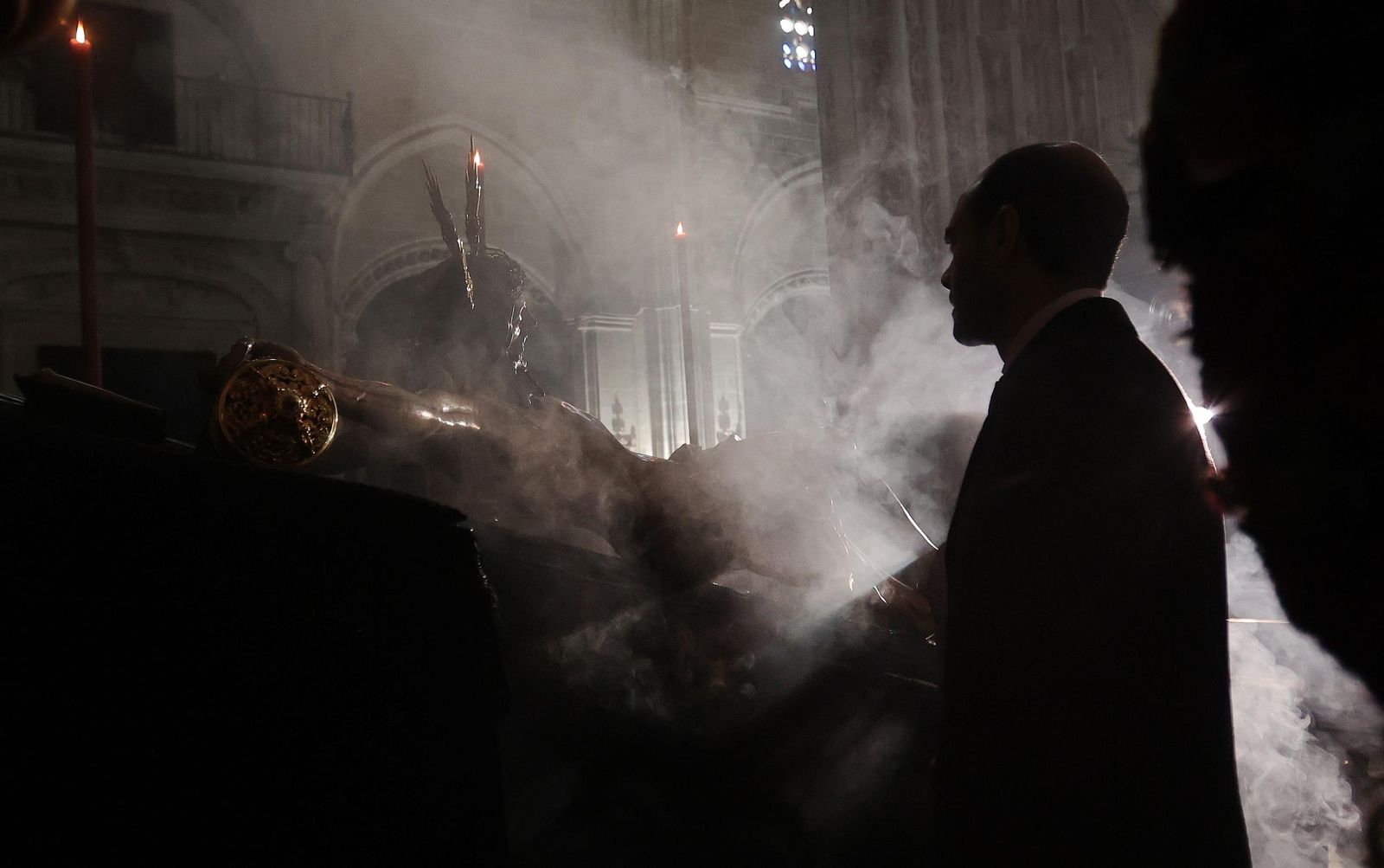 Así ha sido los besapiés y besamanos de Miércoles de Ceniza en Jerez