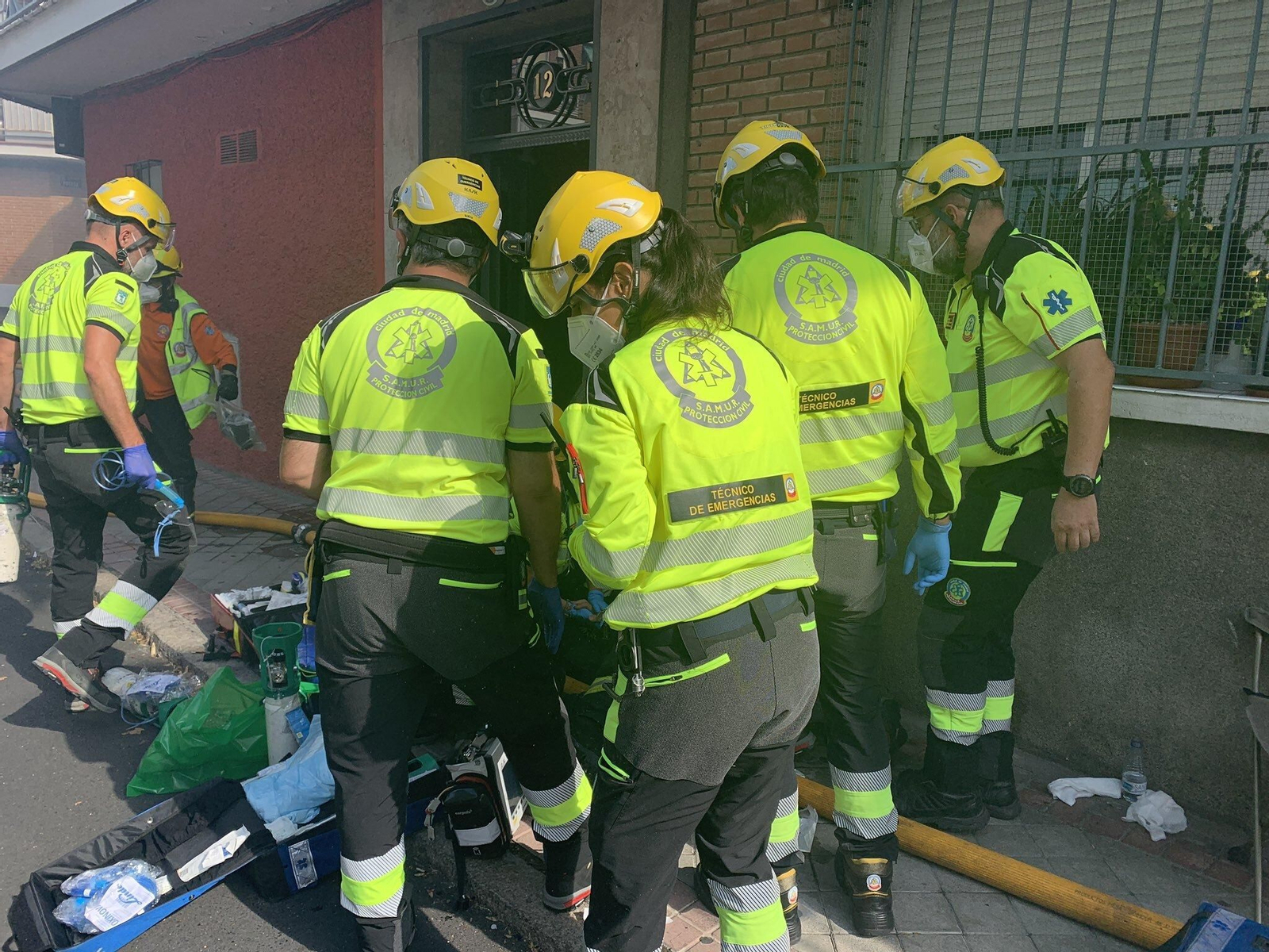 Técnicos de Emergencias del Ayuntamiento de Madrid