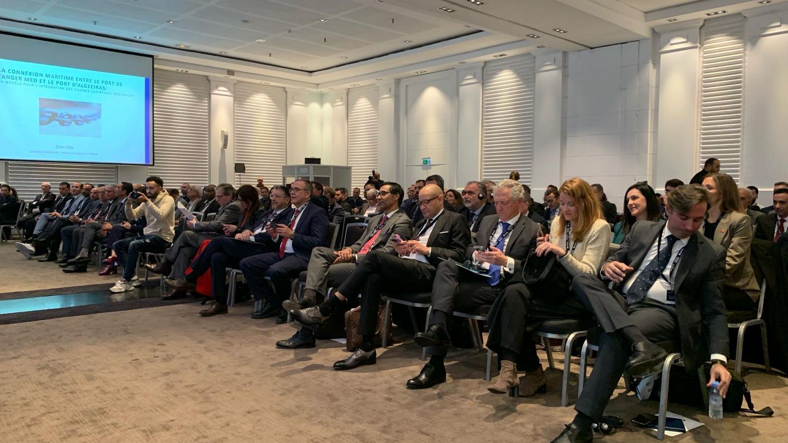 Público asistente a la jornada en Casablanca.