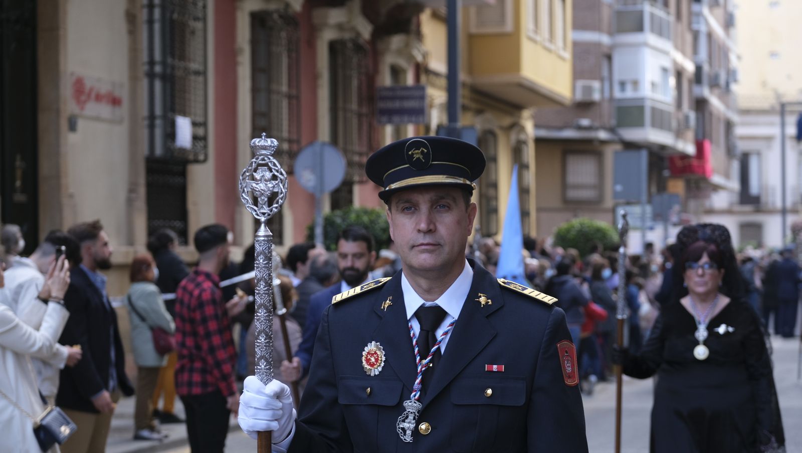 Procesión del Cristo del Amor en Almería, en imágenes