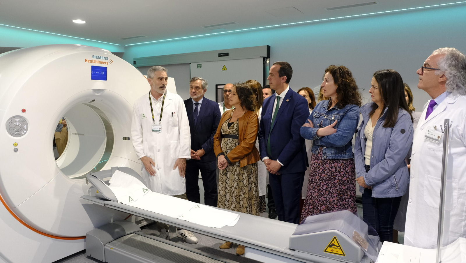 Imágenes del PET-TAC del Hospital Torrecárdenas