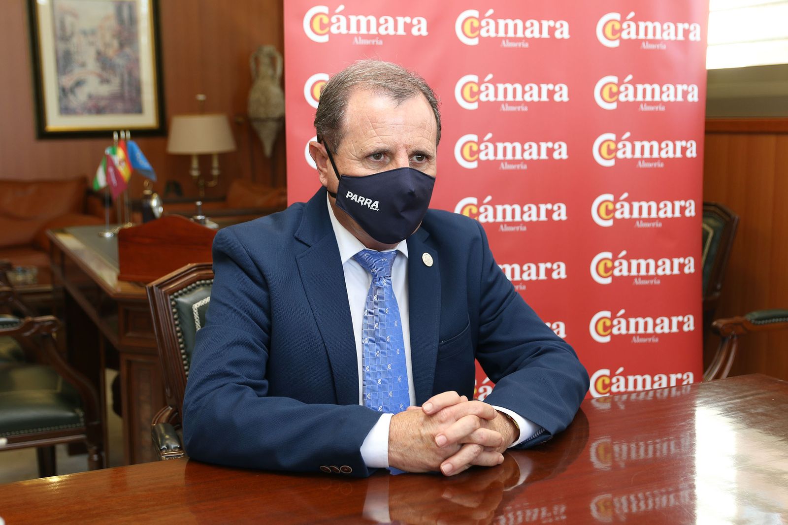 Jerónimo Parra, presidente de la Cámara de Comercio.