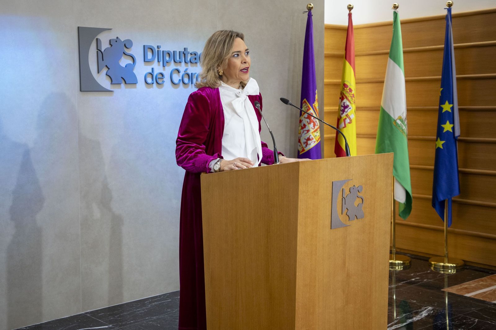 La delegada de Igualdad de la Diputación de Córdoba, Auxiliadora Moreno.