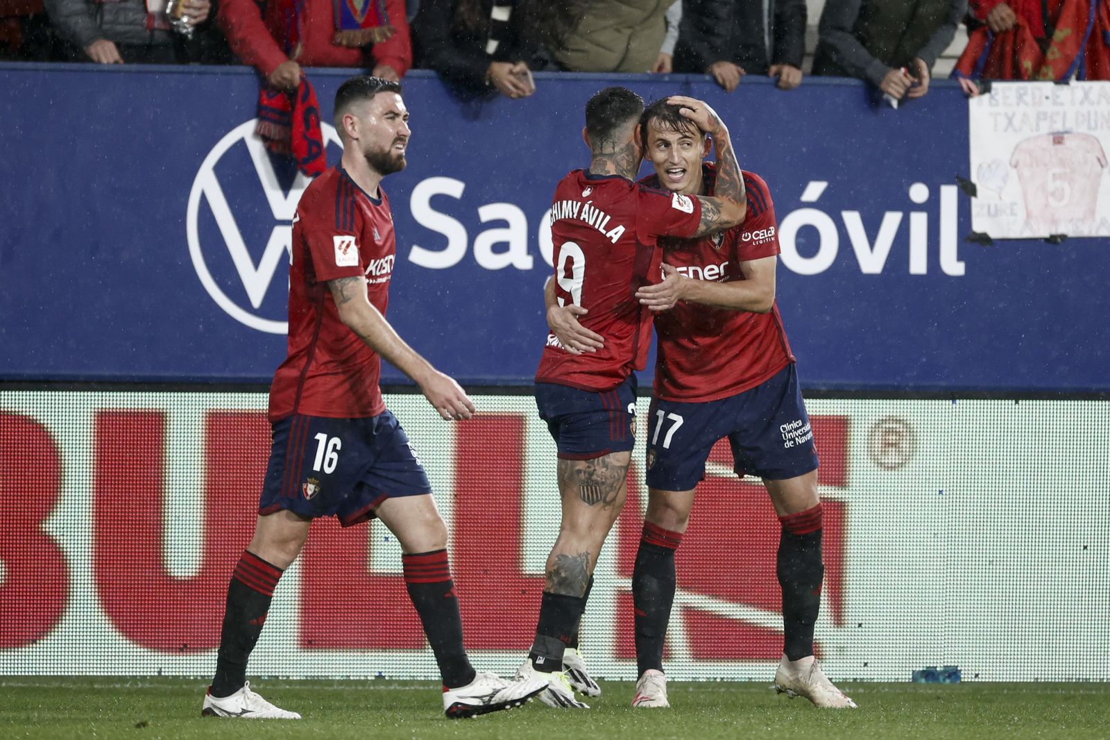 Las imágenes del CA Osasuna - Granada CF