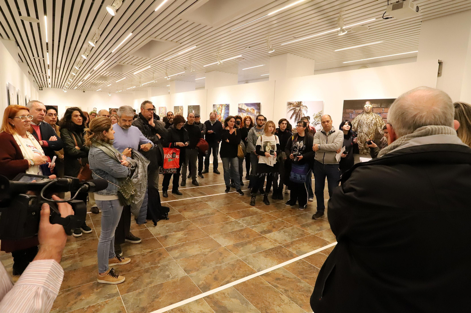 Imágenes de la exposición de Latitudes "Trópico de cáncer" de J.M. Díaz Burgos