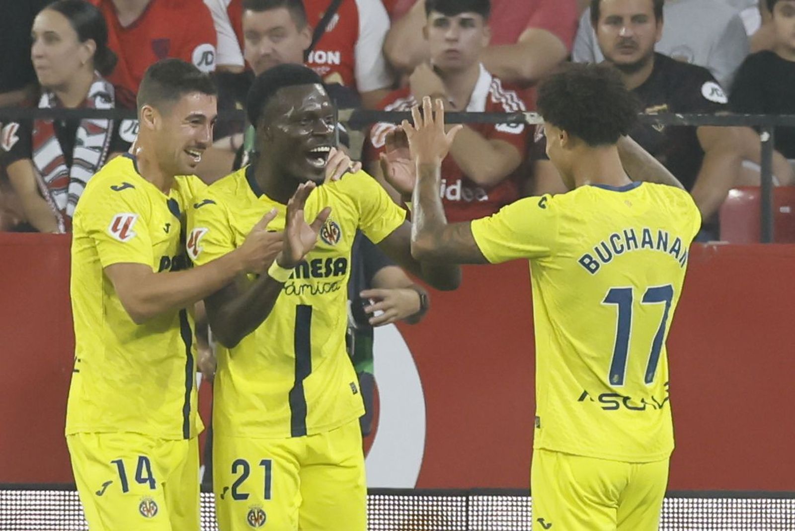 Las fotos del Sevilla-Villarreal