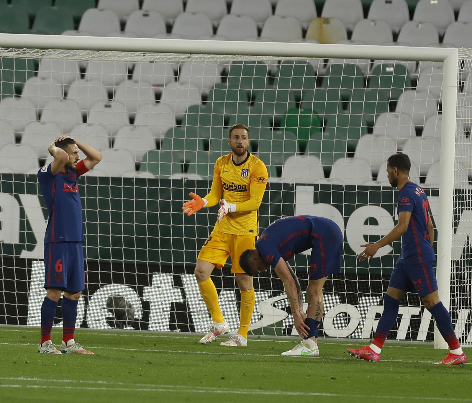 Las imágenes del Betis-Atlético de Madrid