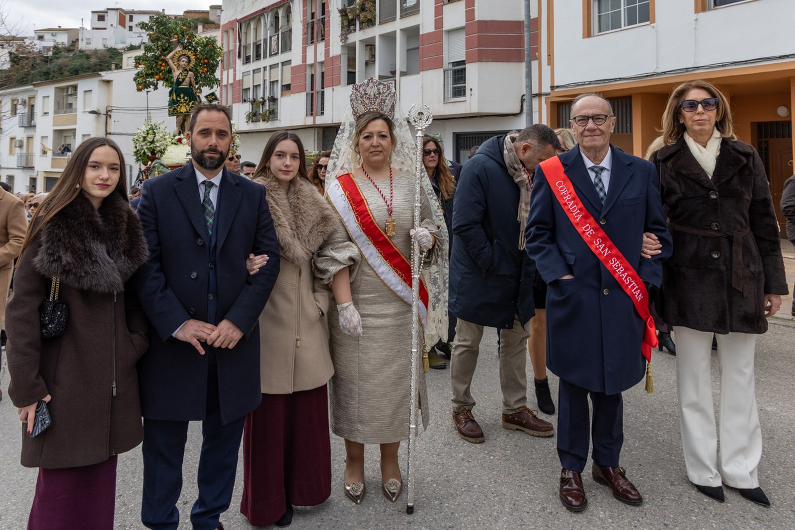 Solemne procesión de San Sebastián en La Guardia de Jaén