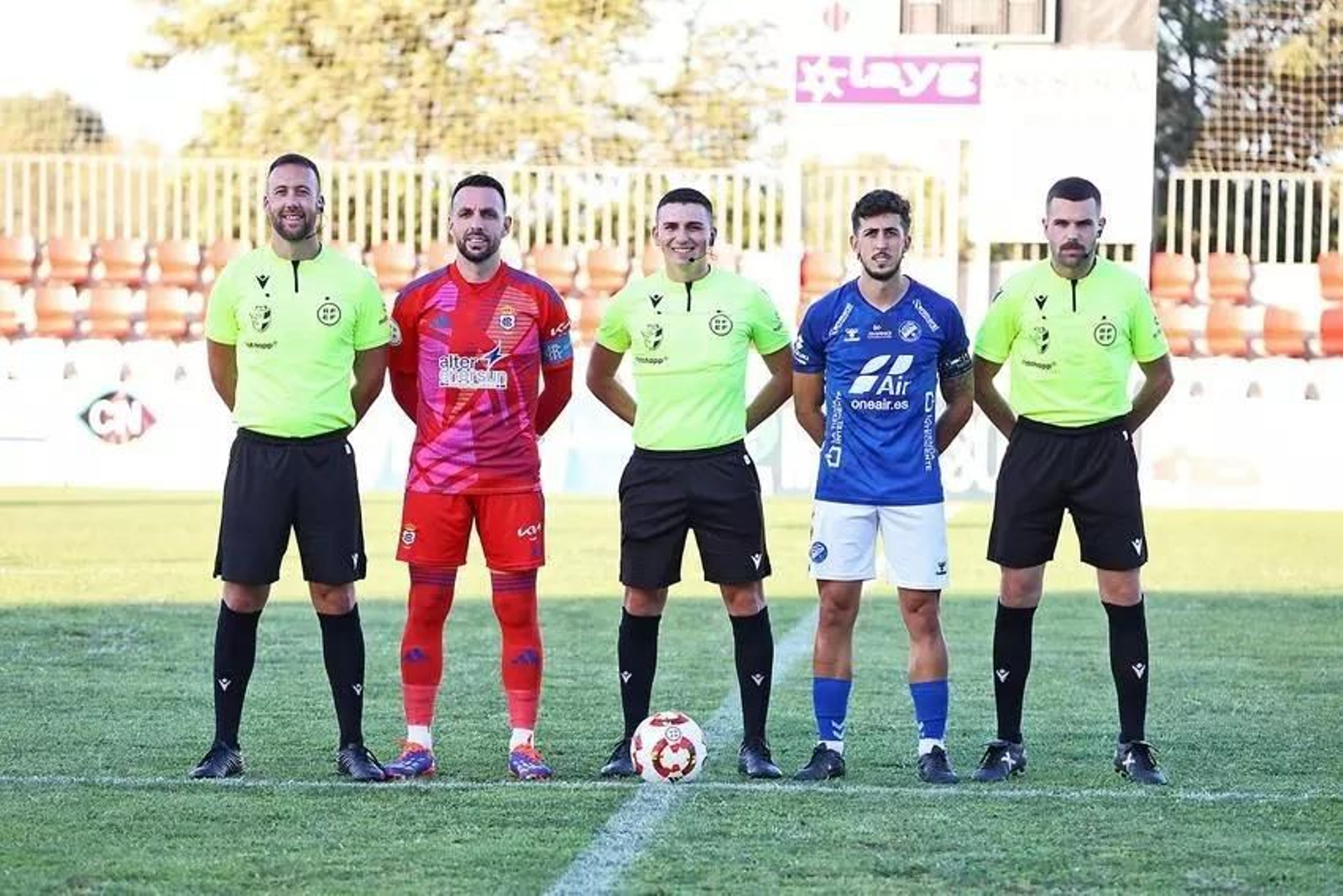 Marcelo, capitán del Xerez DFC en el choque contra el Recre en Cartaya.