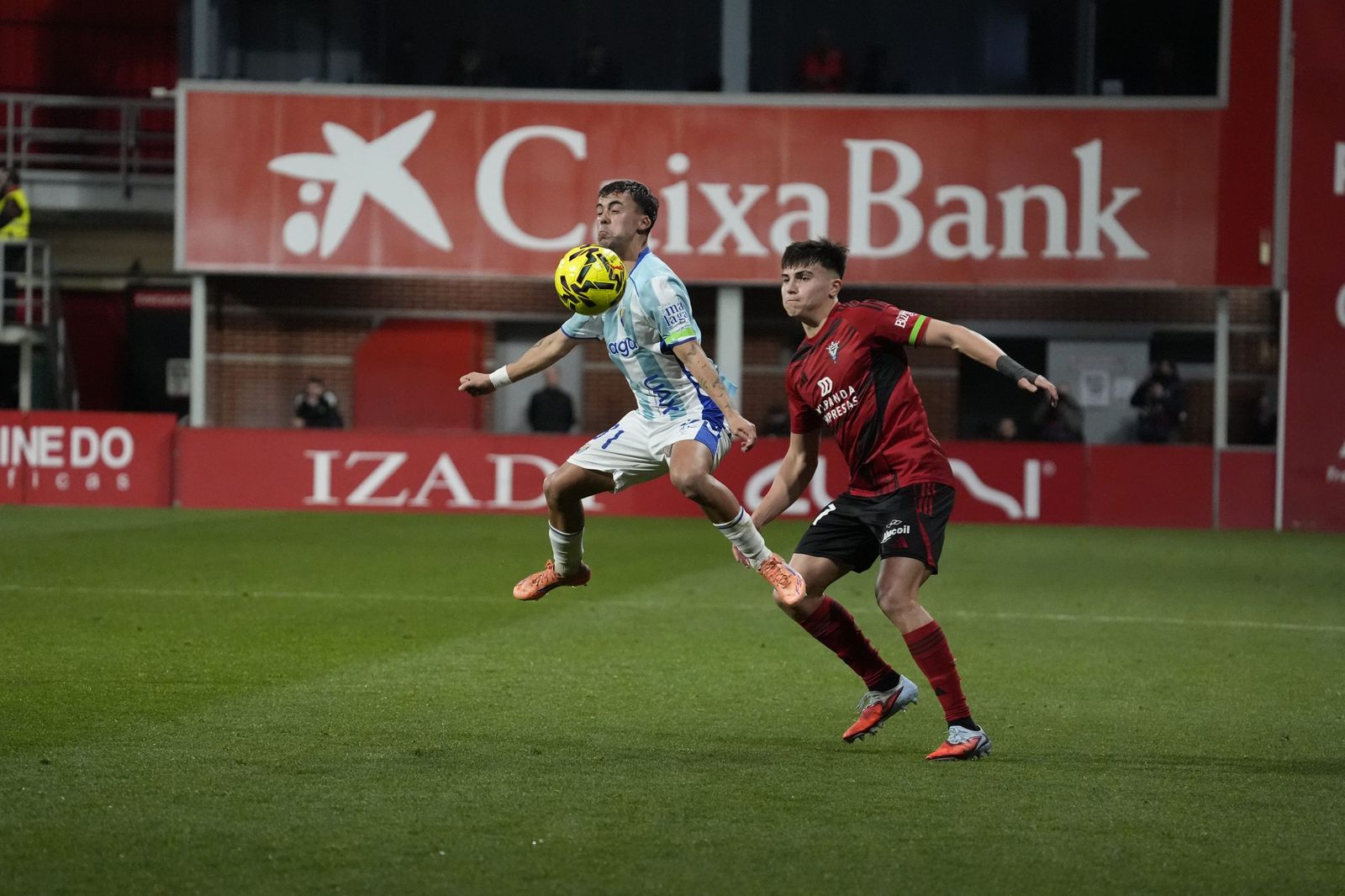El Mirandés-Málaga CF, en fotos