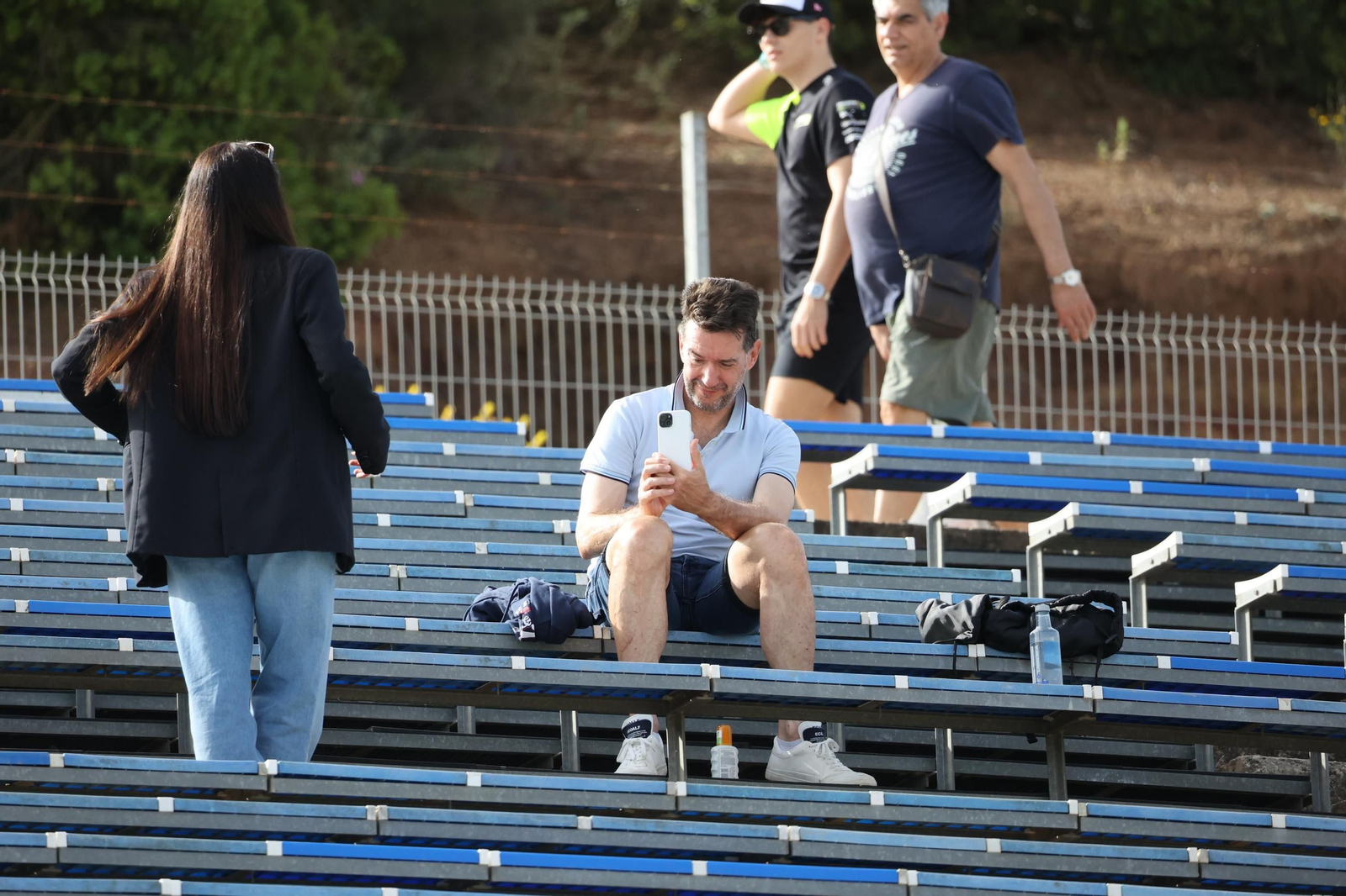 Ambiente del viernes en las gradas del Circuito de Jerez - Ángel Nieto