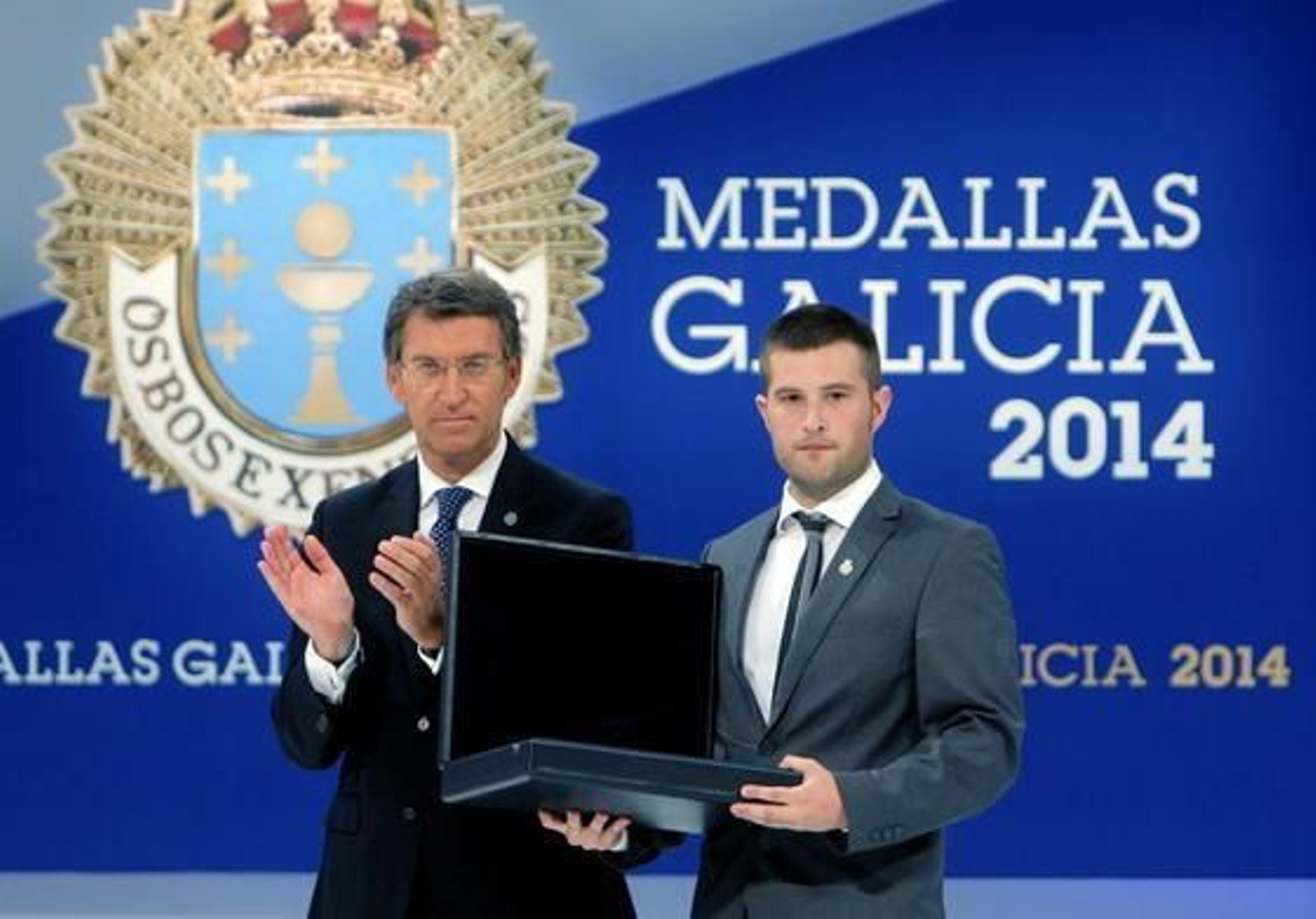 Entrega de las Medallas de Oro de Galicia.  Foto: EFE