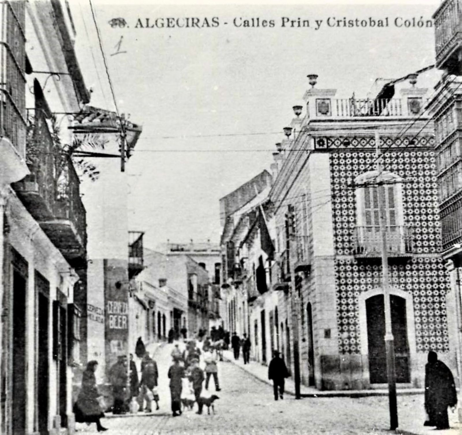 La calle Prim, parte del camino diario de José Rubio al Hospital.