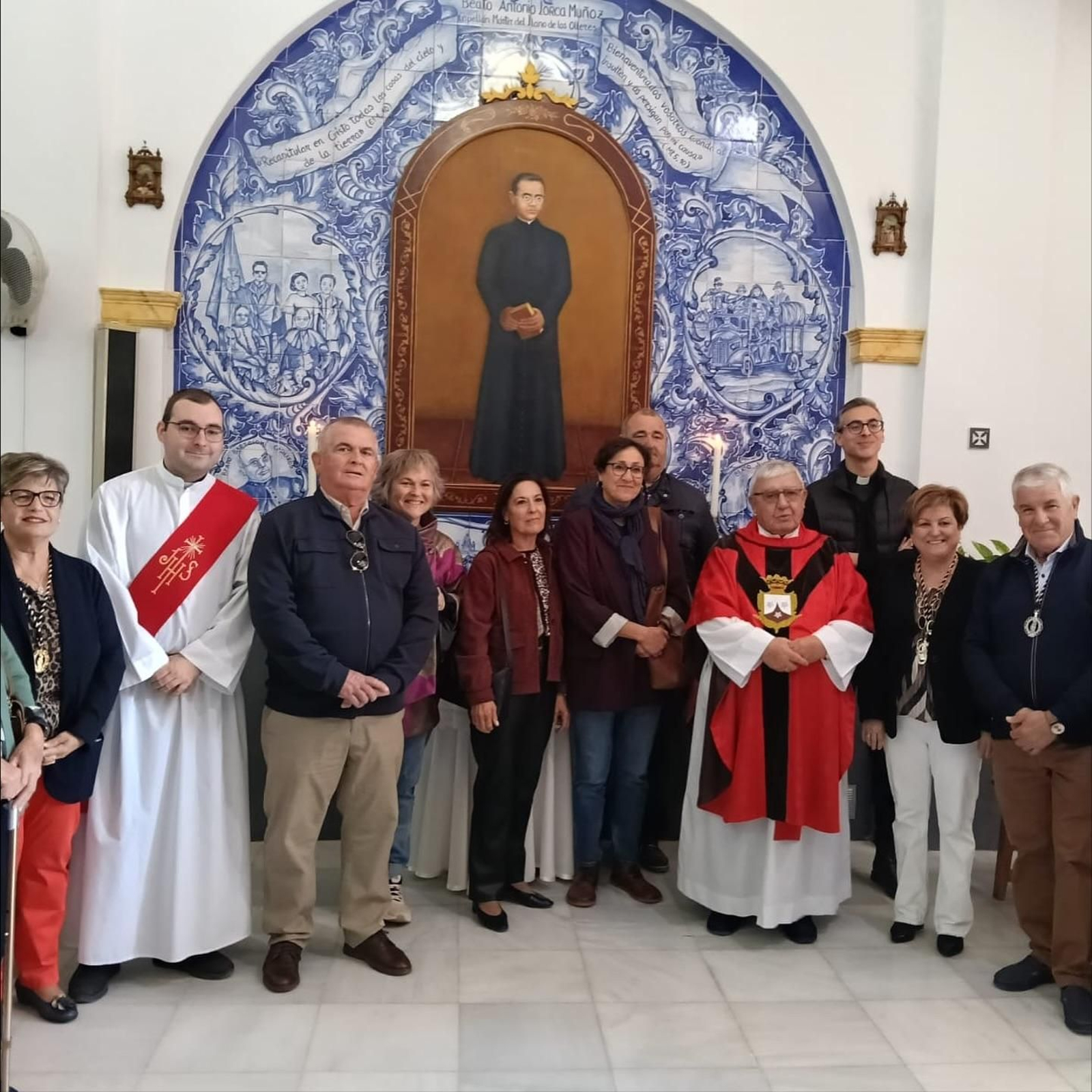 El municipio celebra al beato cada 6 de noviembre.