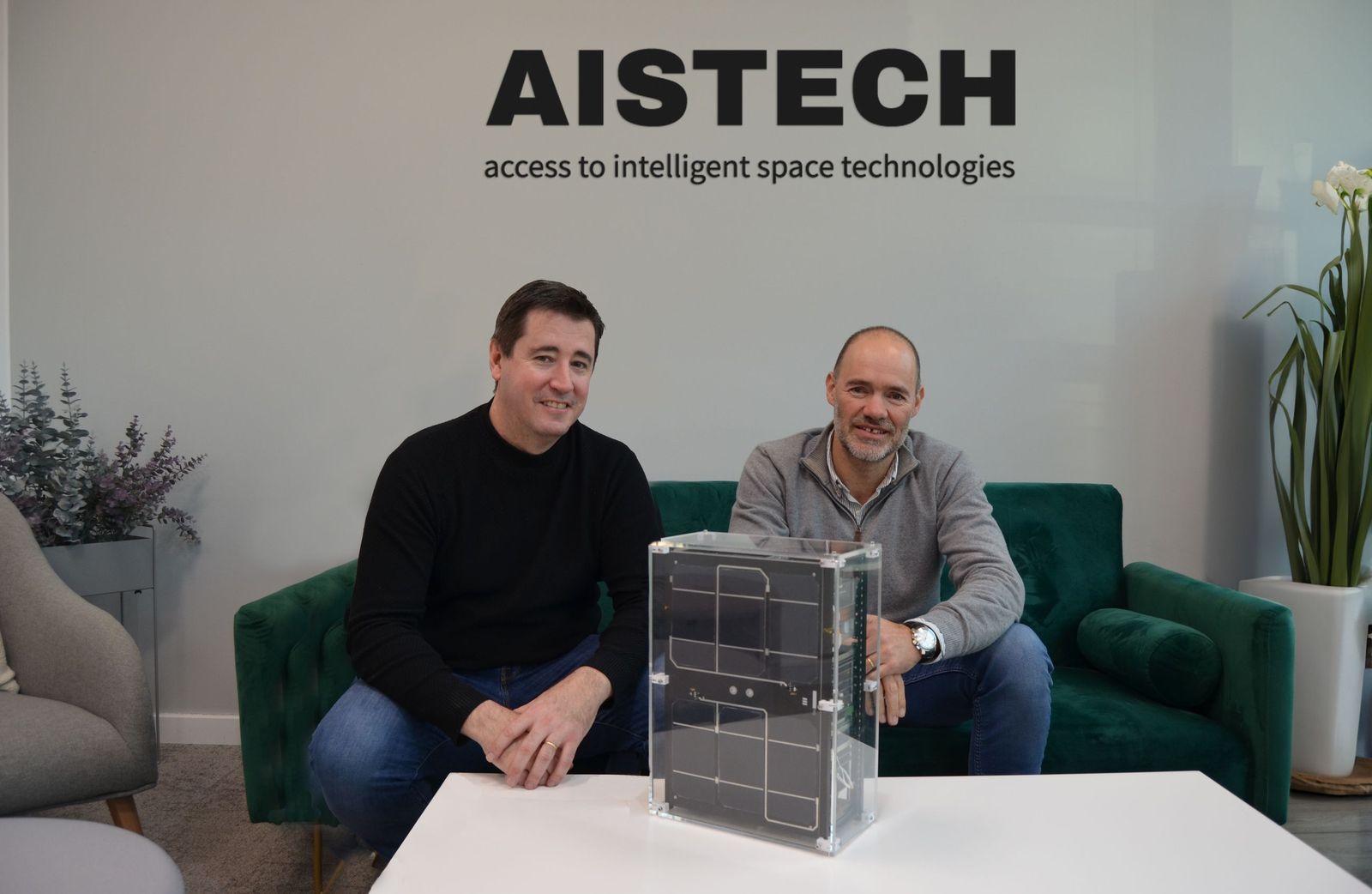 Guillermo Valenzuela y Carles Franquesa, fundadores de Aistech Space