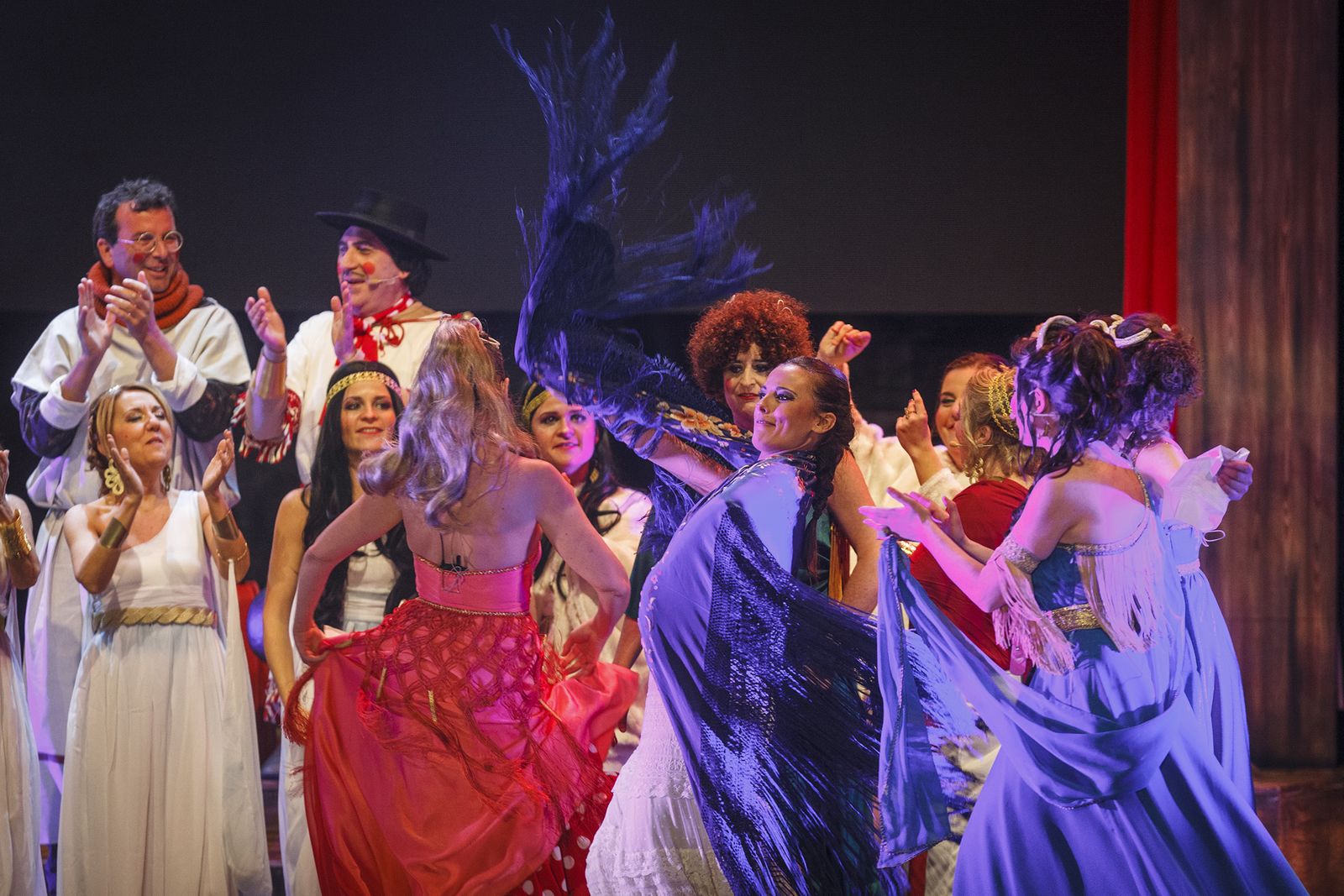 Las imágenes del pregón de Las Niñas de Cádiz