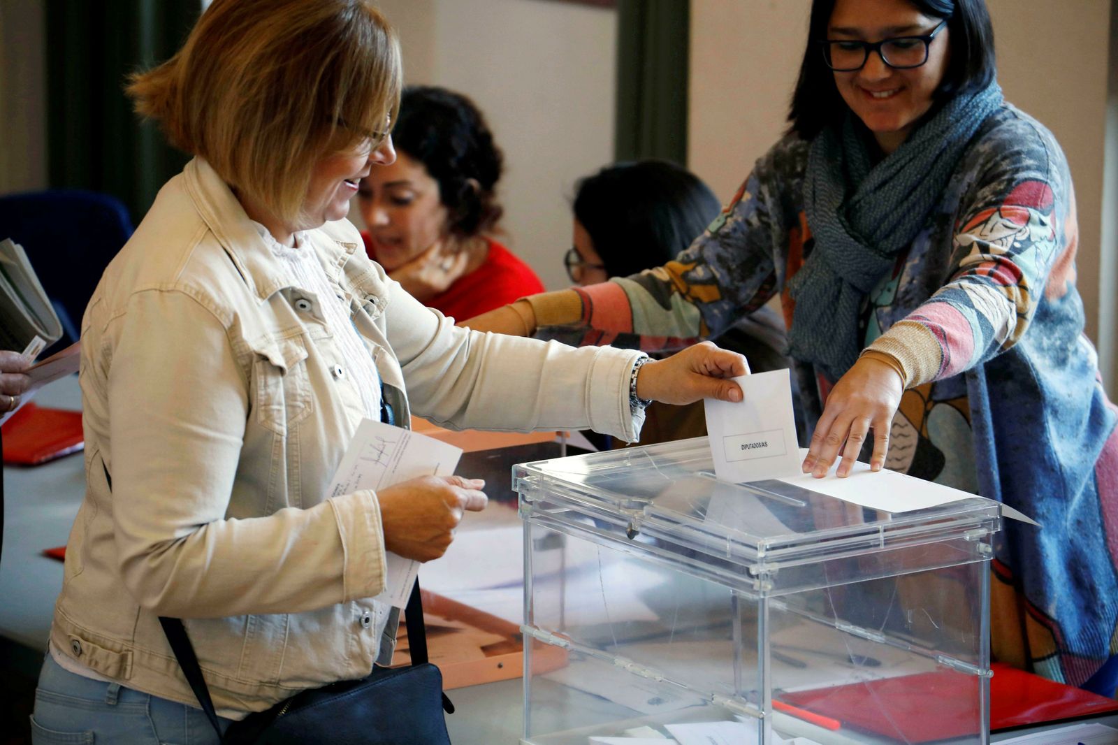 Un colegio electoral en Córdoba