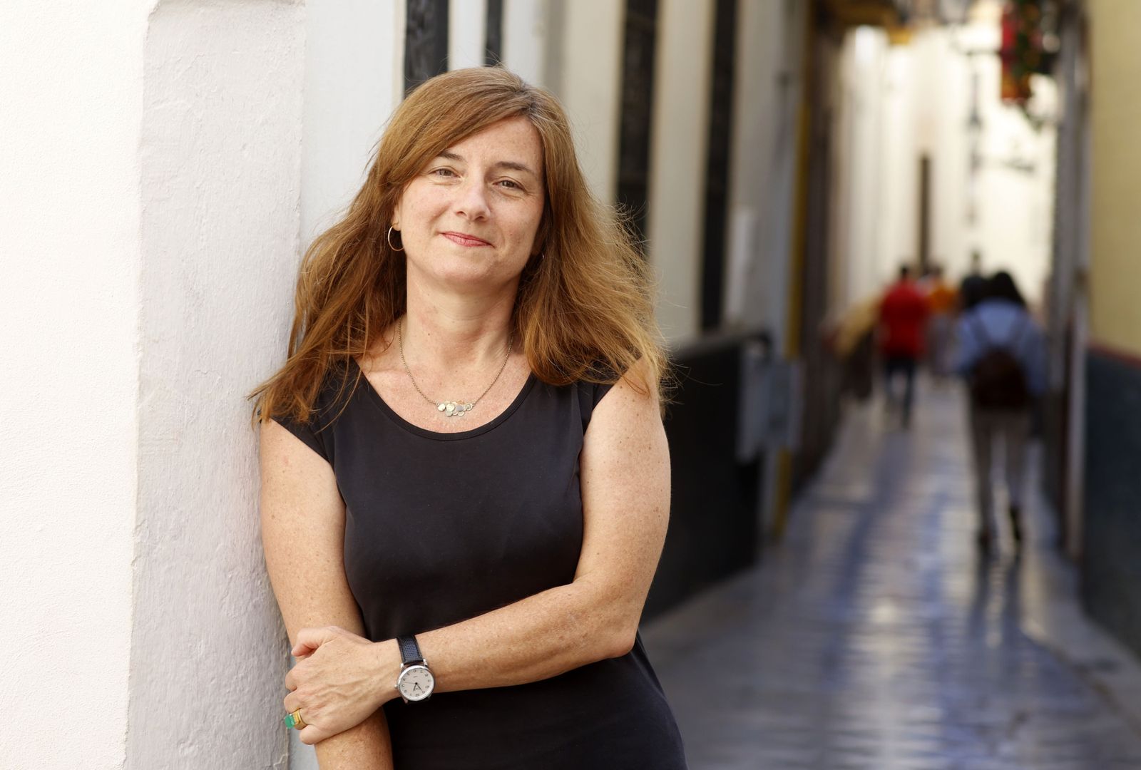 La galerista Carmen Aranguren, autora de 'Parques y jardines'.