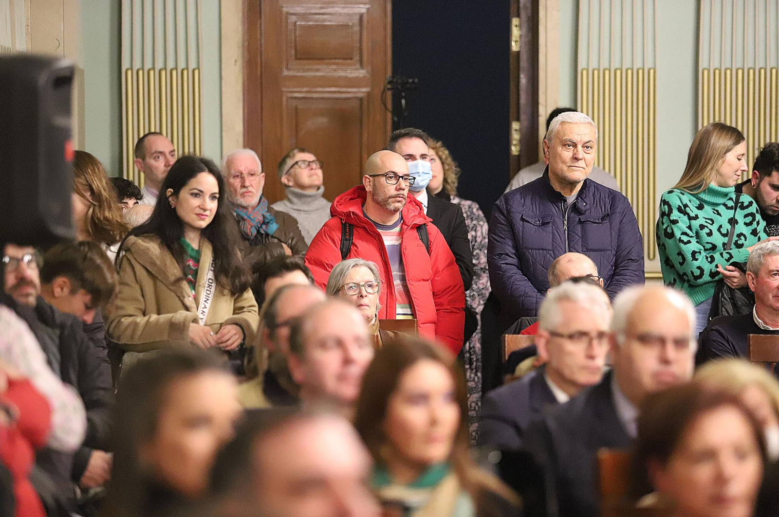Imágenes del cartel de la Semana Santa 2023 de Huelva en su presentación