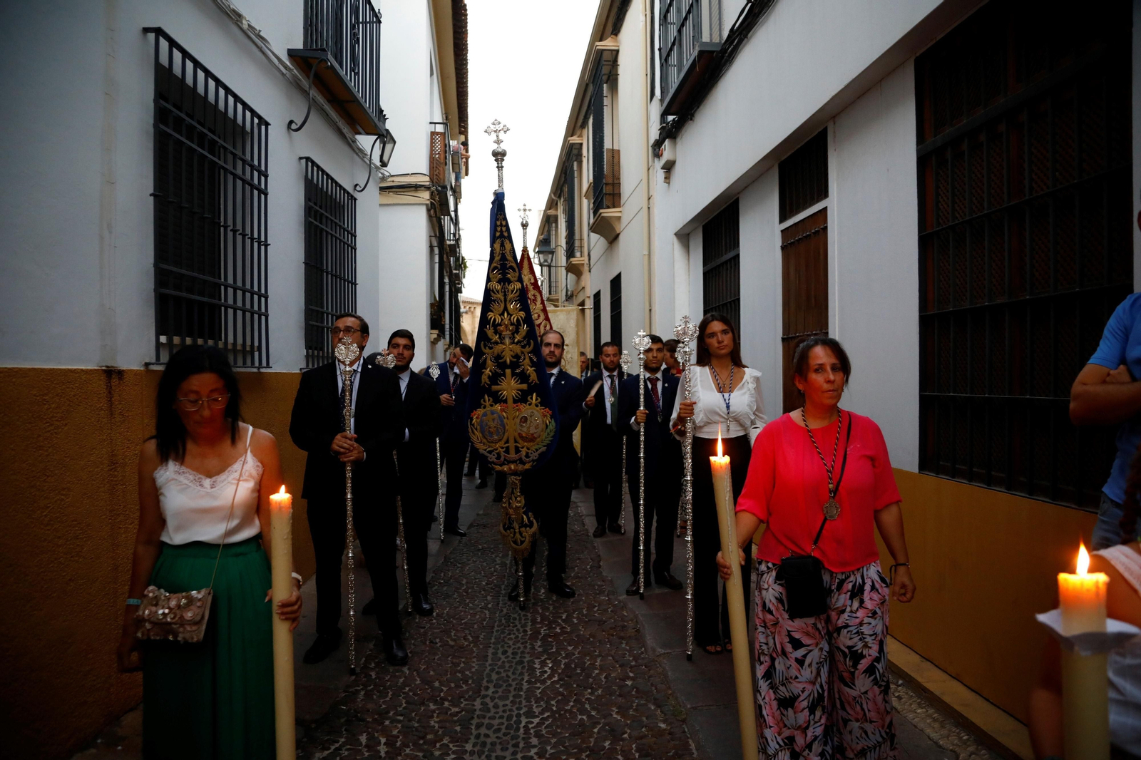 La procesión de San Lorenzo Mártir en Córdoba, en imágenes