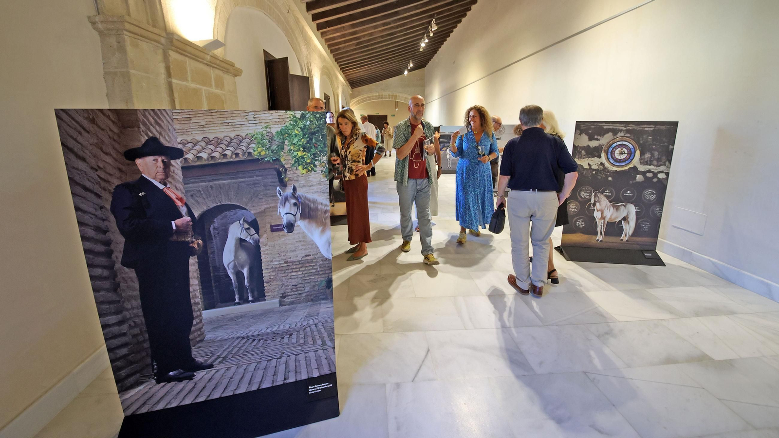 'Esencia: 5 siglos del Caballo Cartujano' en Jerez, exposición de Paco Martín