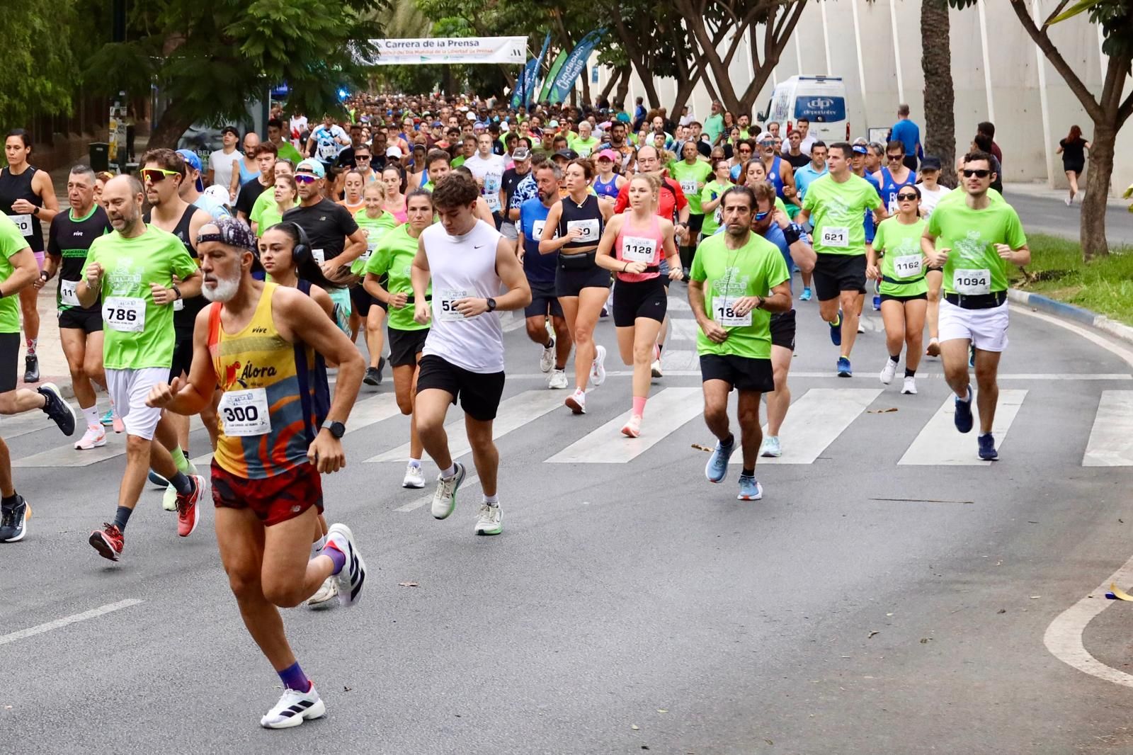 Las fotos de la VIII Carrera de la Prensa y la IV Marcha Solidaria de Málaga