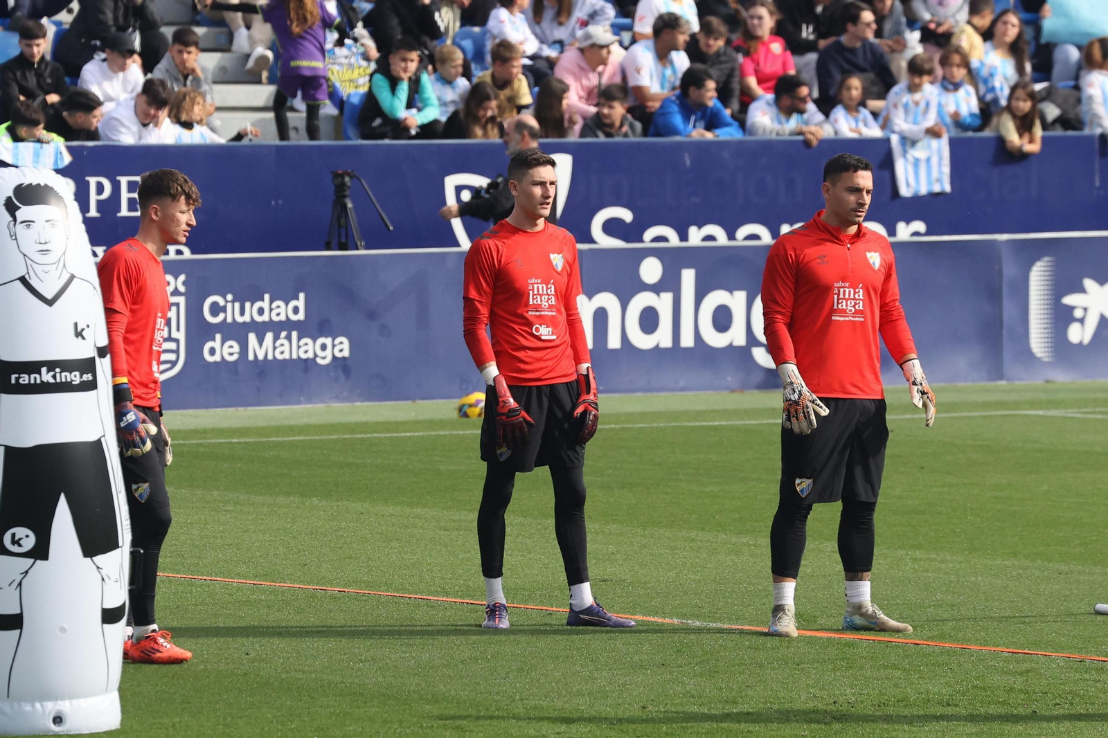Las fotos del entrenamiento del Málaga CF de puertas abiertas