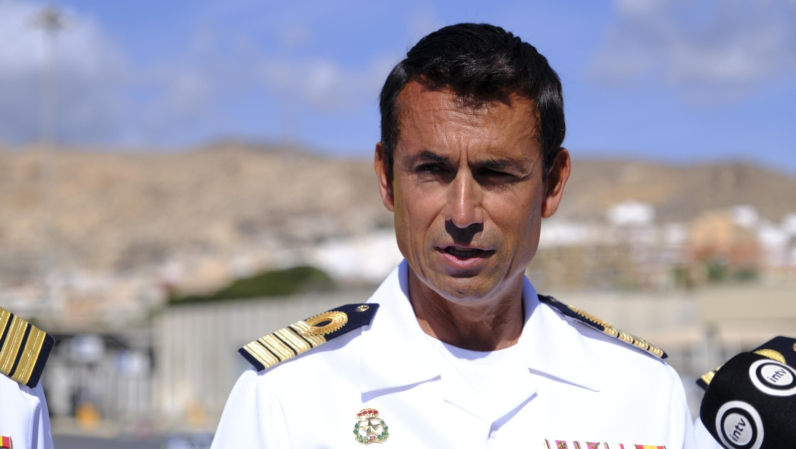 La Fragata Navarra de la Armada Española, visita Almería, en imágenes