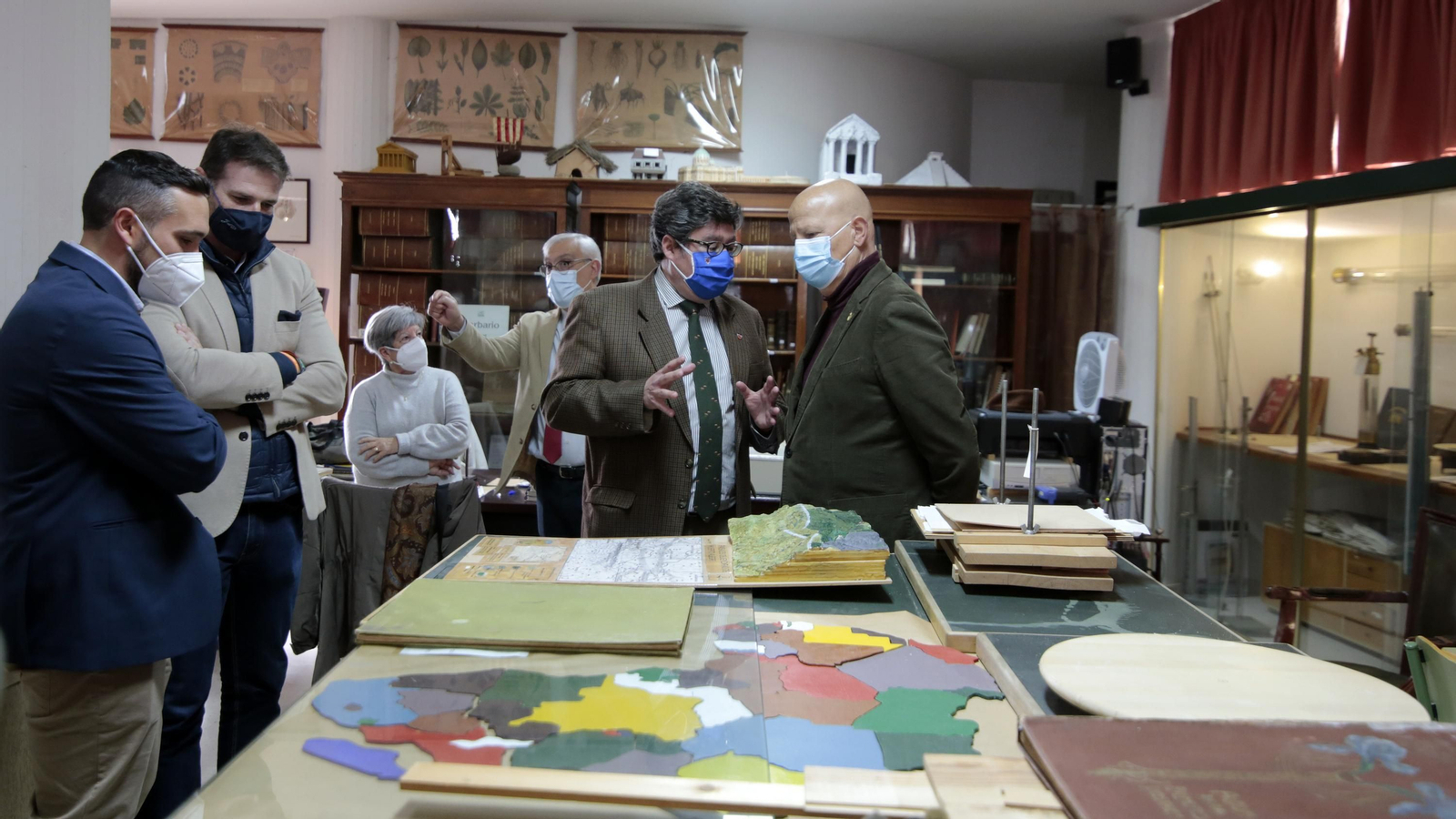 Visita del consejero Javier Imbroda al IES Padre Luis Coloma