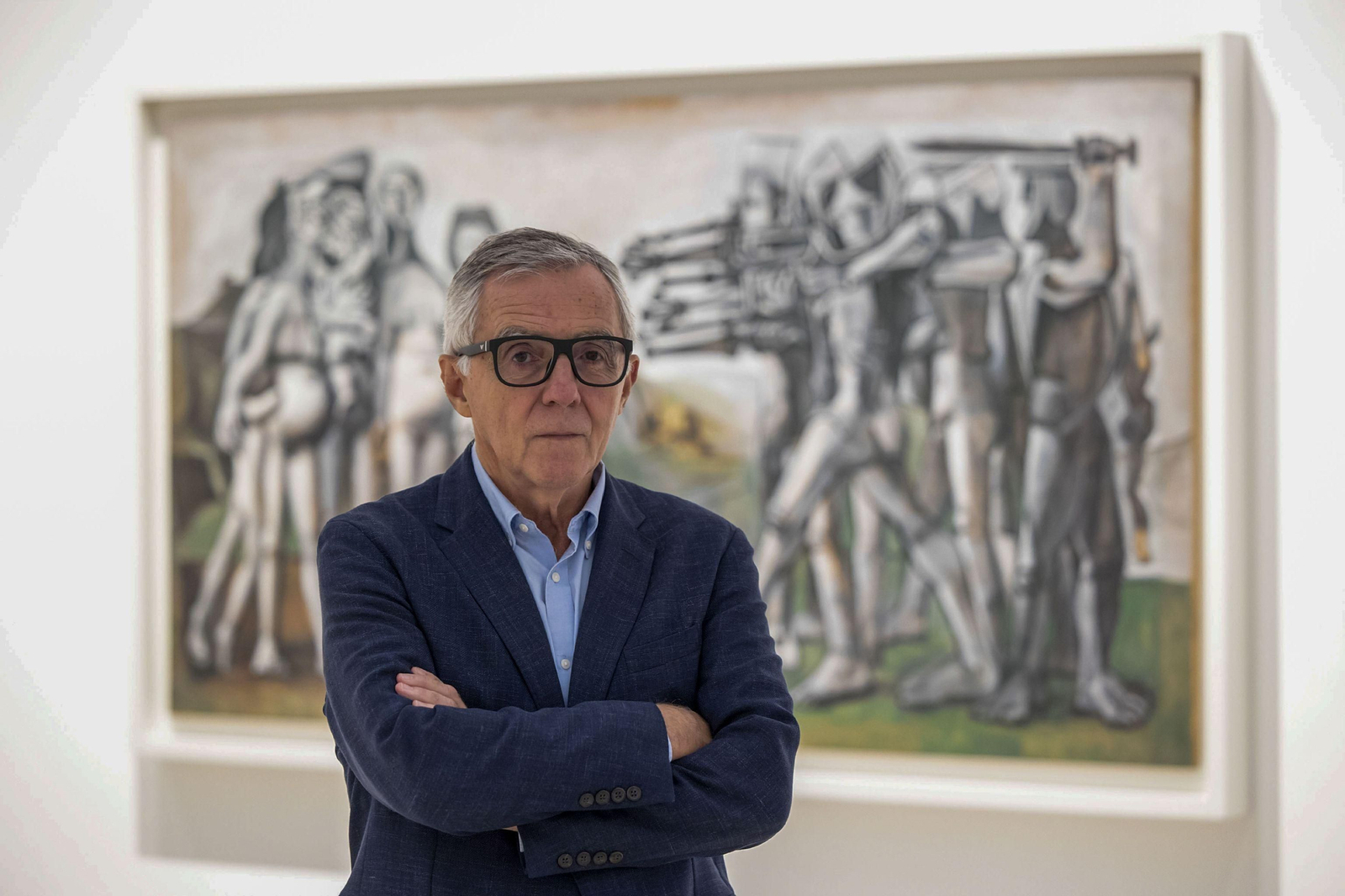 El director artístico del Museo Picasso de Málaga , José Lebrero. El director artístico del Museo Picasso de Málaga , José Lebrero.