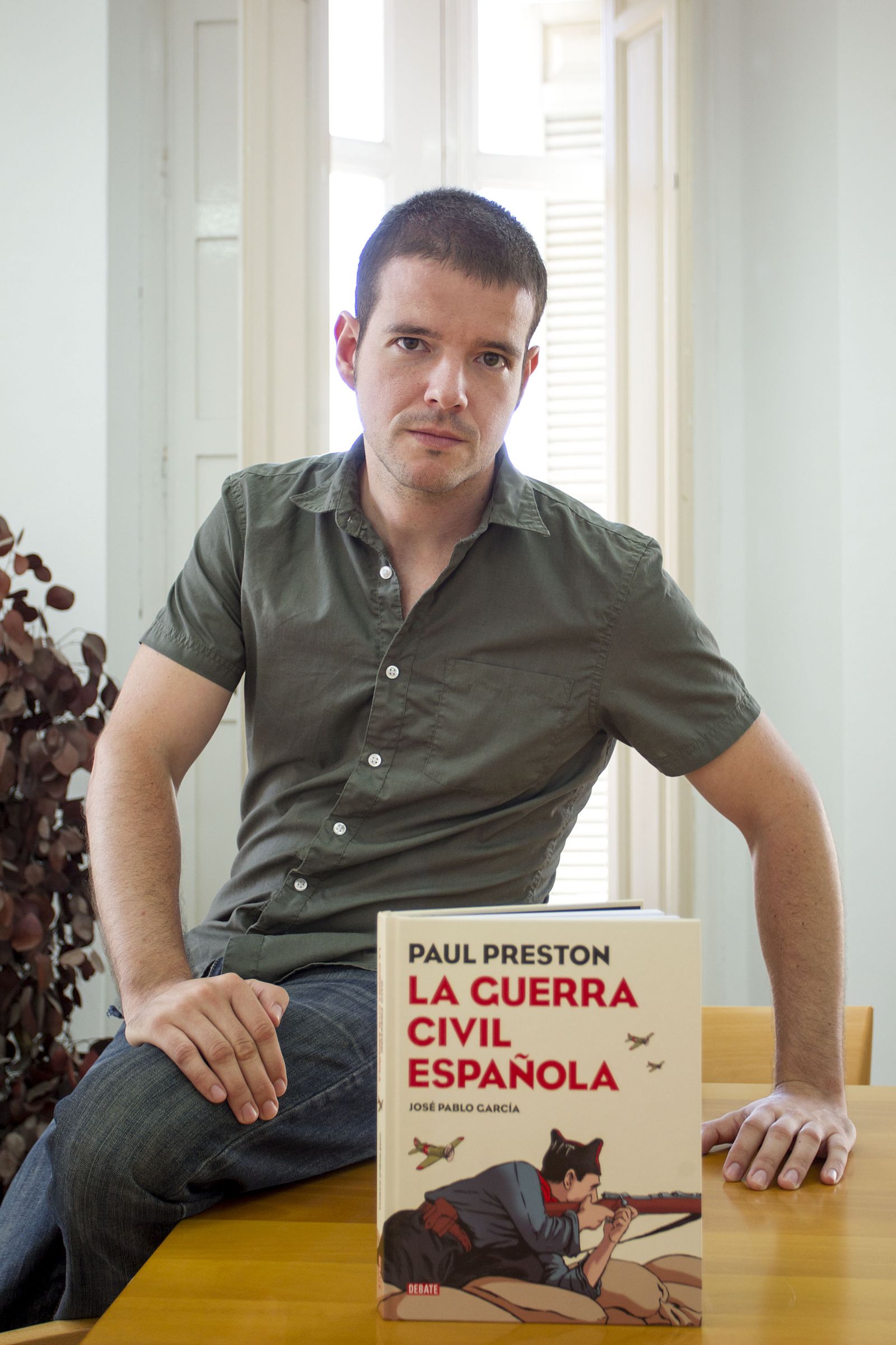 El autor malagueño de cómics José Pablo García.