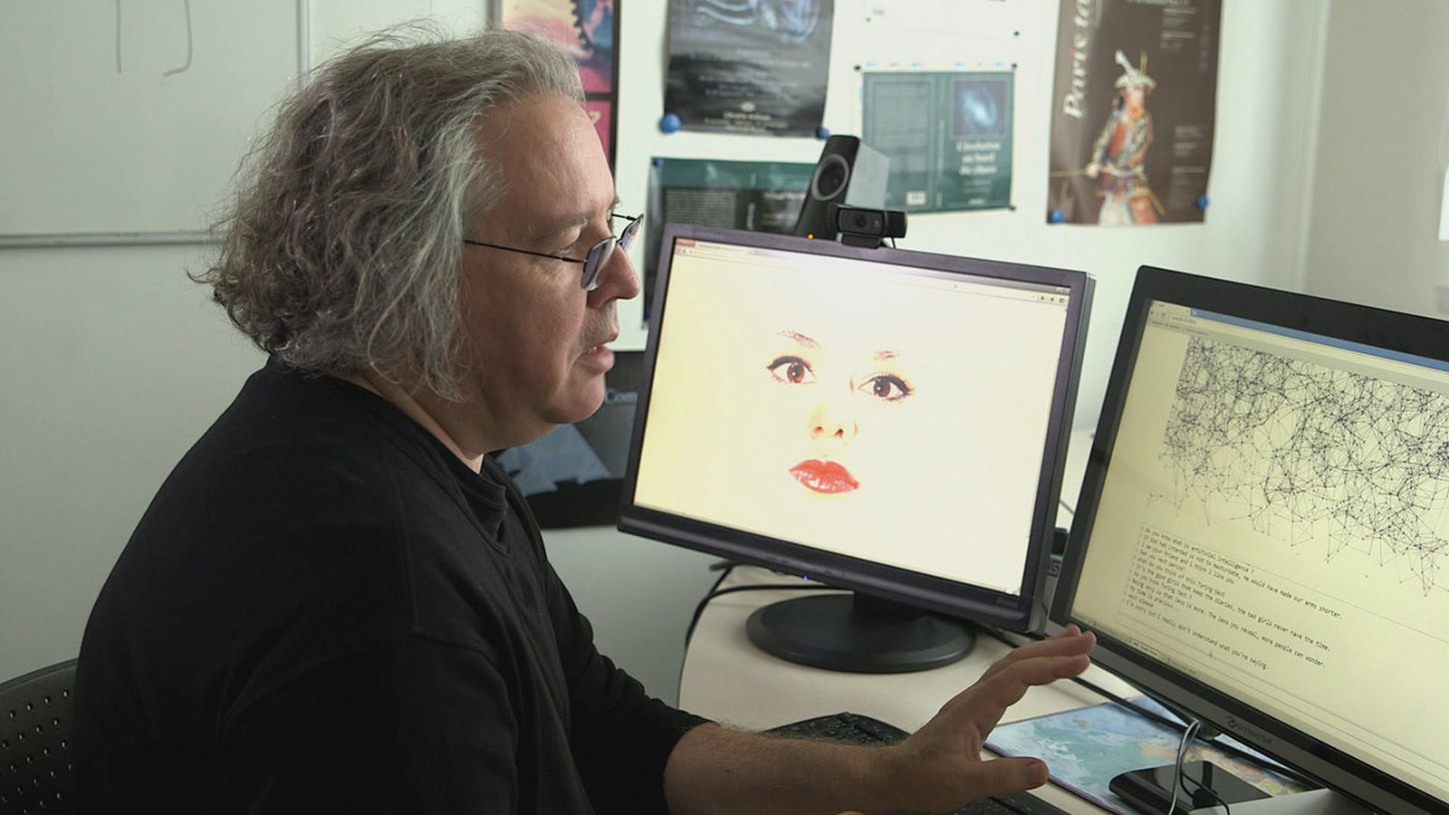 Un diseñador de aplicaciones de sexo virtual, en el documental 'Tecnosex'.