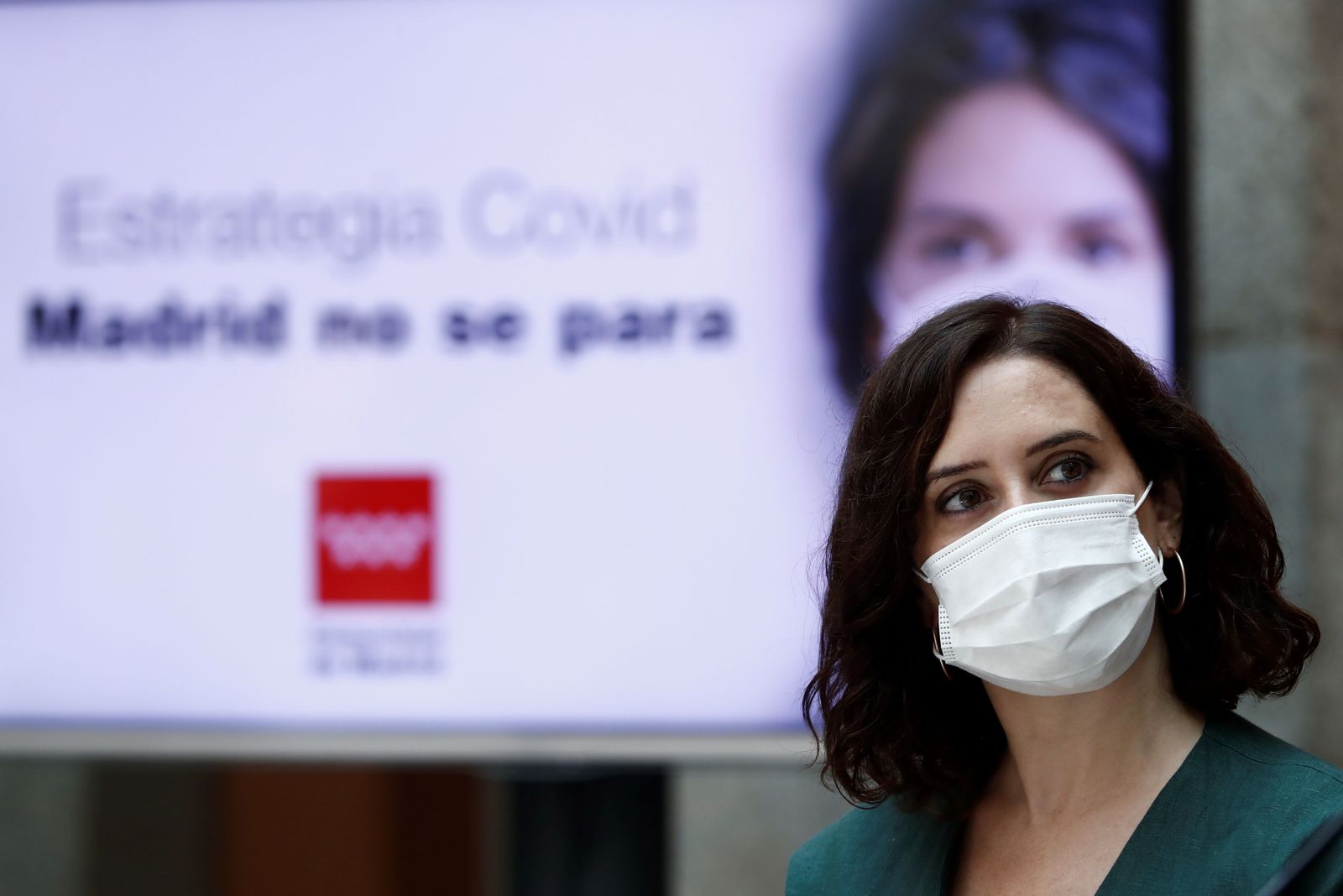 Isabel Díaz Ayuso presenta su estrategia de continuidad del covid.