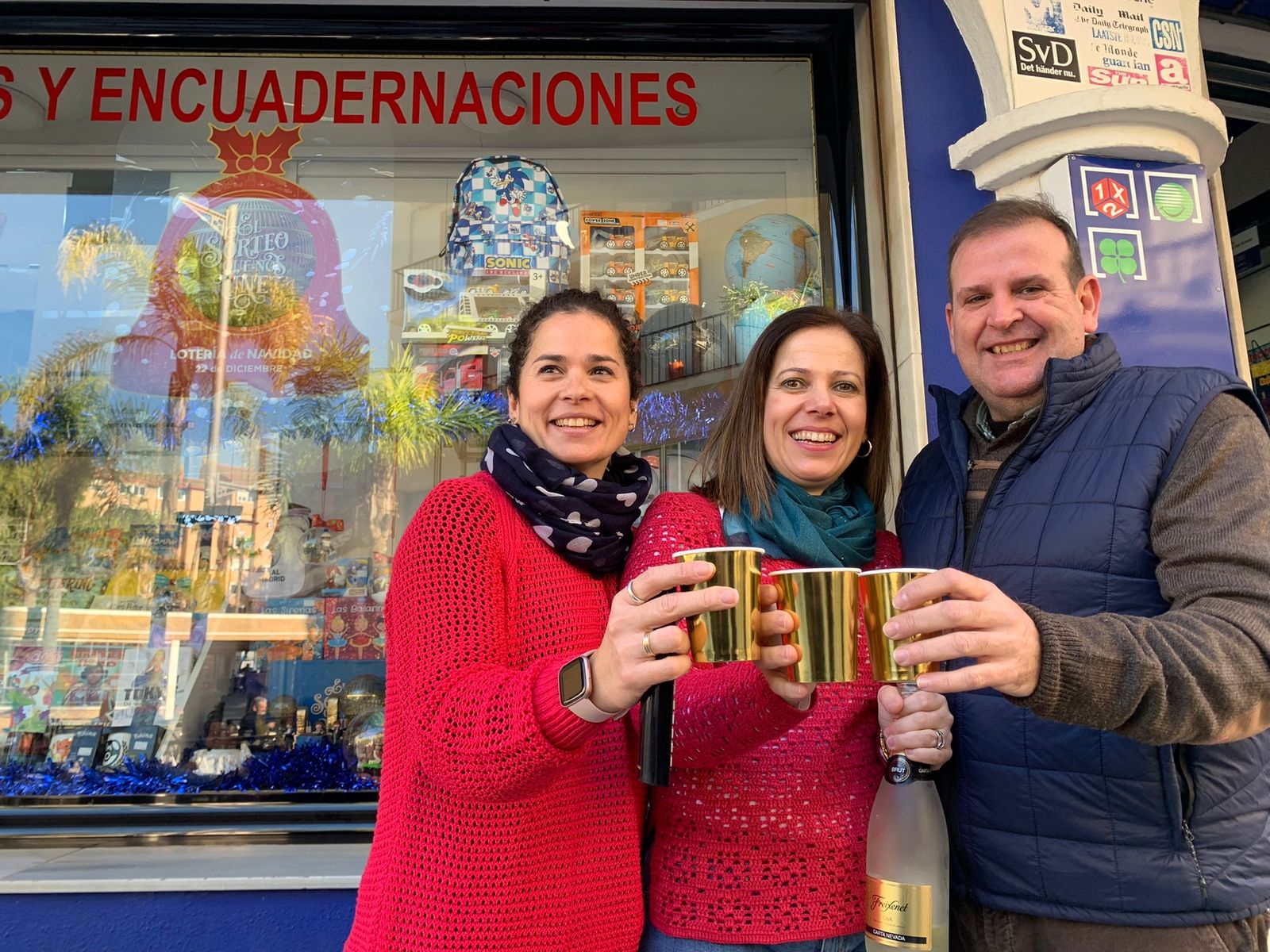 Así ha sido la celebración de los premios de la Lotería de Navidad en la provincia de Granada