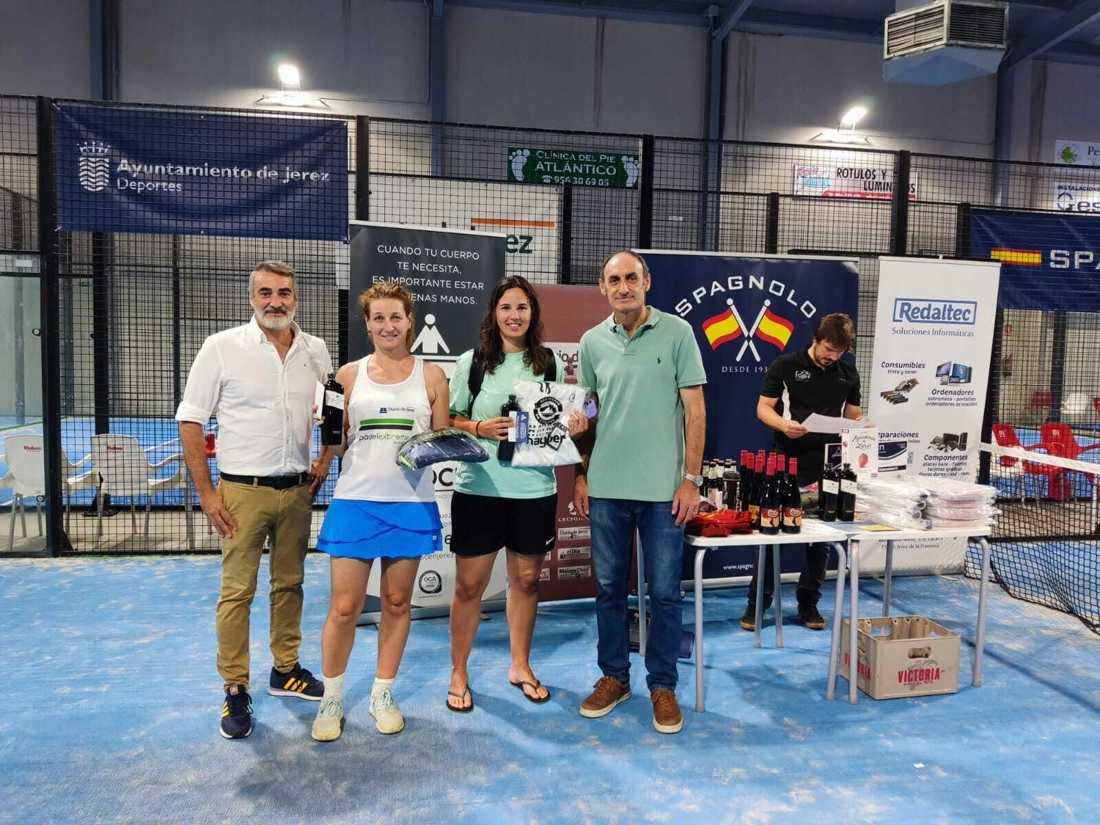 Así fue la entrega de trofeos a los ganadores de la VIII Diario de Jerez Padel Cup