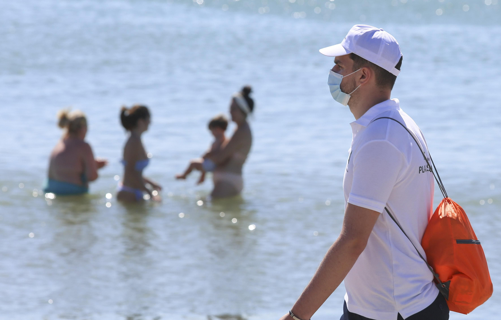 Fotos de la playa en Málaga, donde escapar del calor