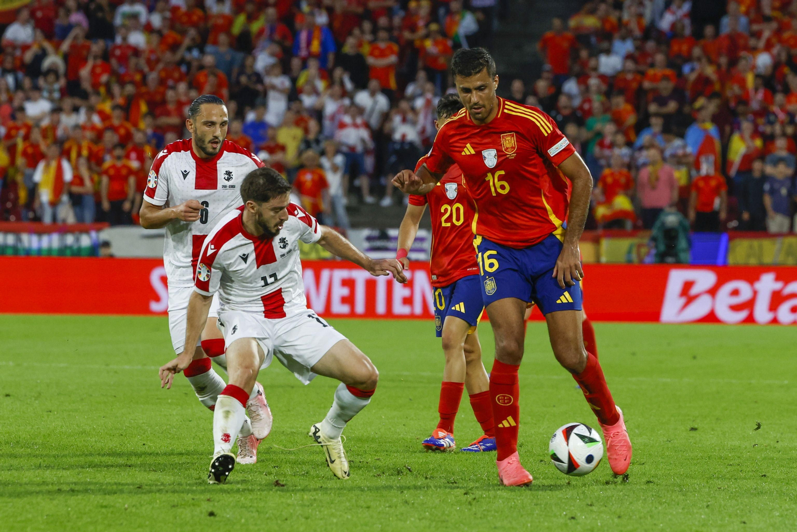 Las mejores fotos de la goleada de España a Georgia