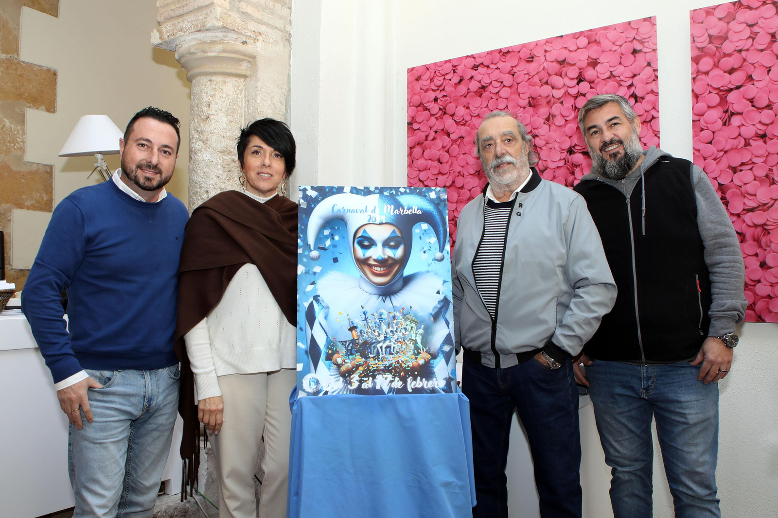 La presentación del Carnaval en la ciudad. La presentación del Carnaval en la ciudad.