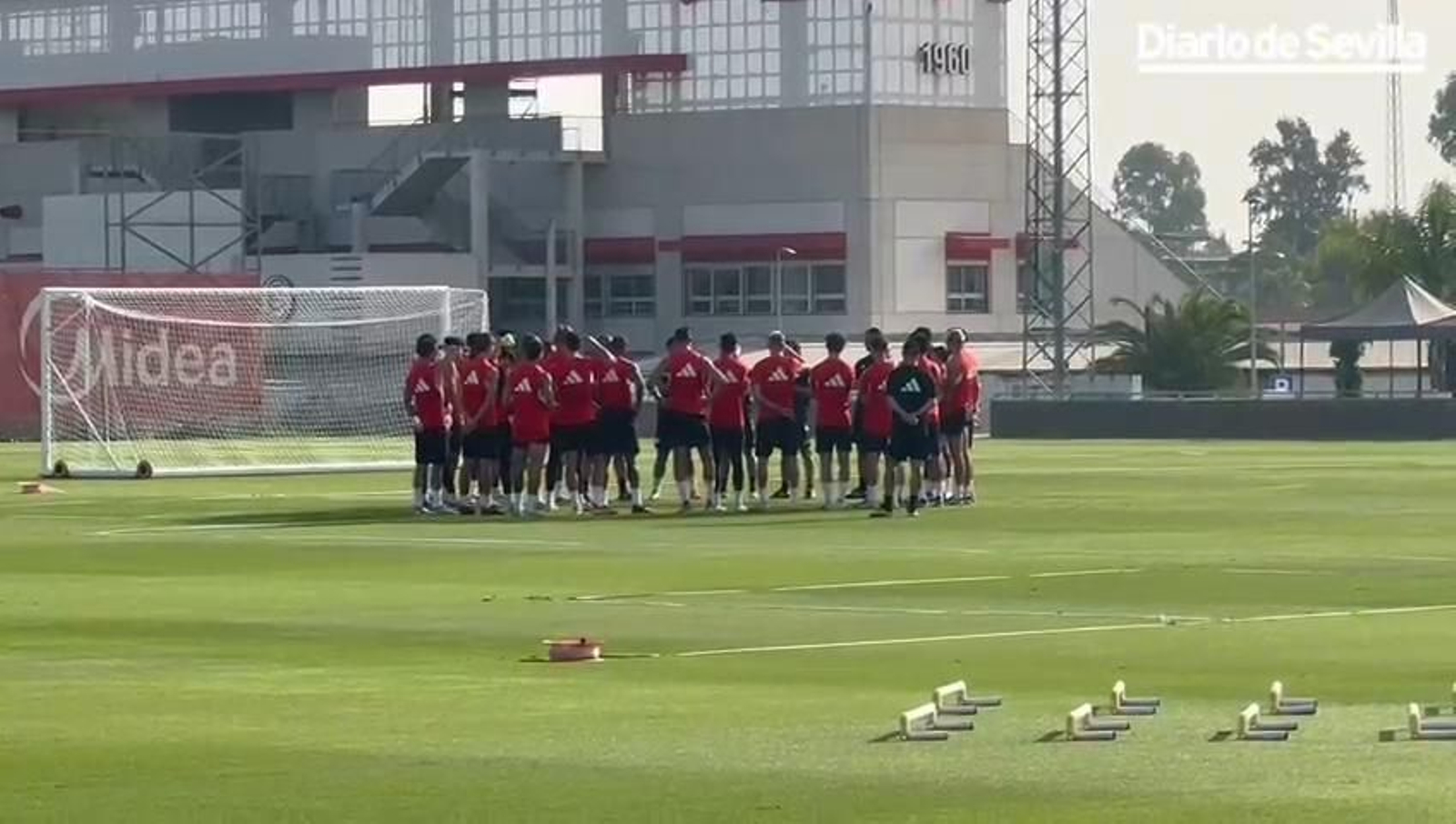 Entrenamiento Sevilla FC 7 de agosto de 2025