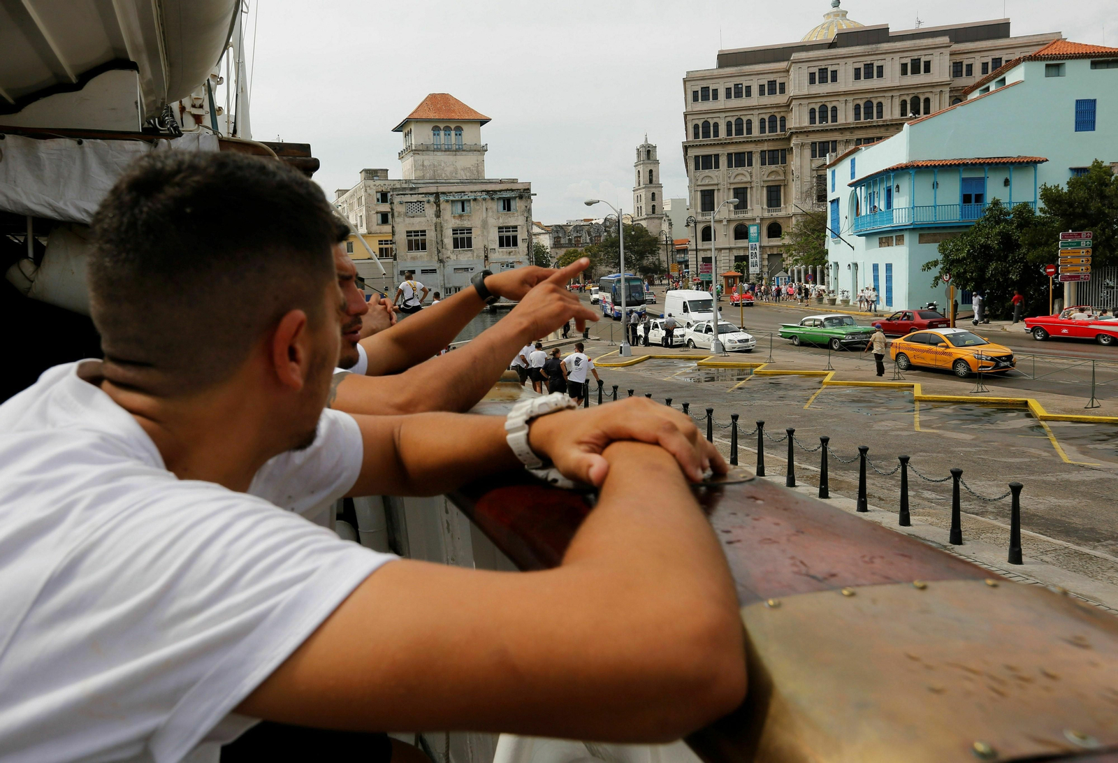 El 'Juan Sebastián de Elcano' en La Habana