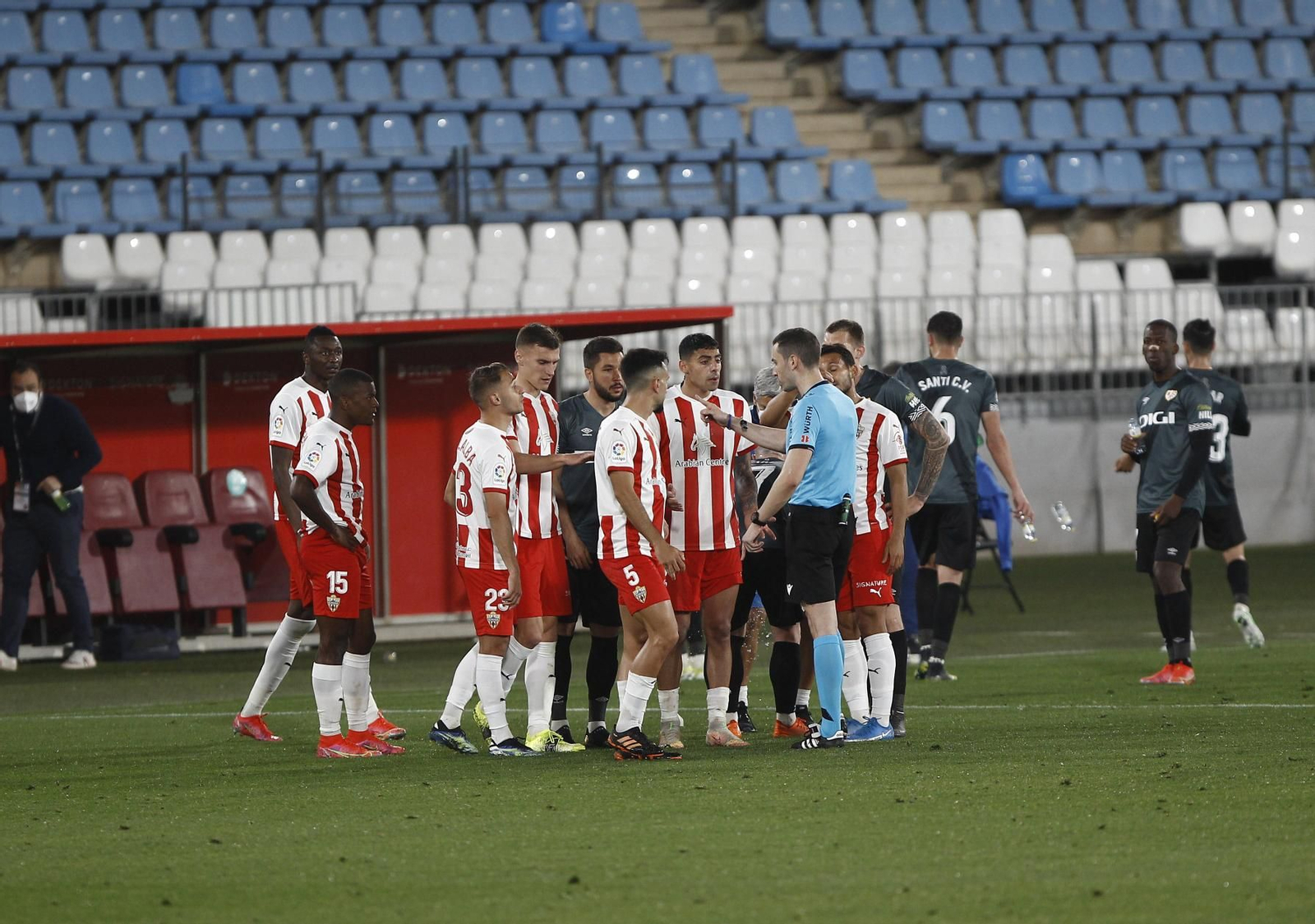 Fotogalería U.D. Almería-Rayo Vallecano