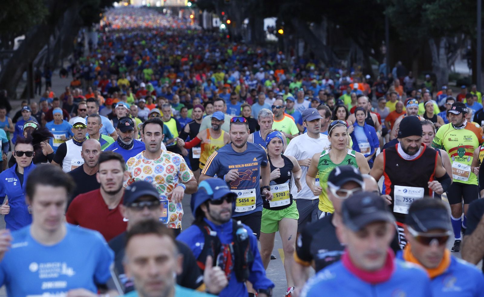 Imagen de la Maratón de Málaga de 2019.