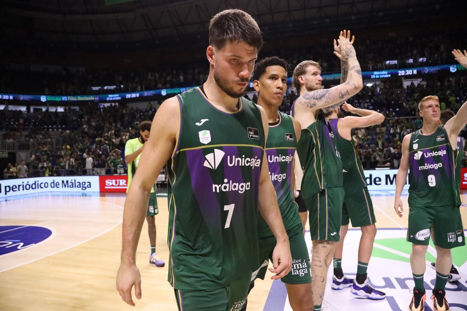 Las fotos del Unicaja-Barcelona