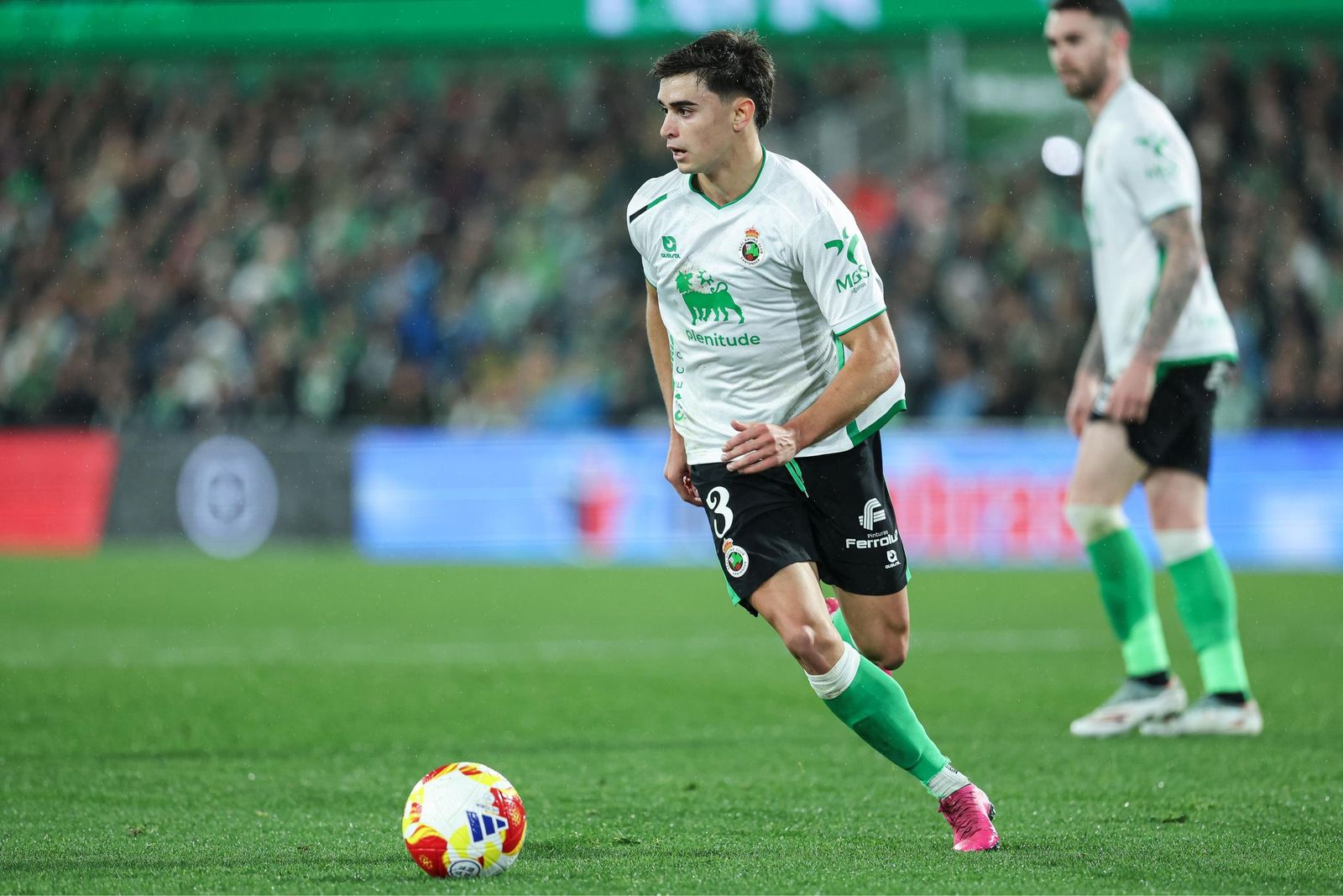 Las fotos del Racing-Barcelona de Copa